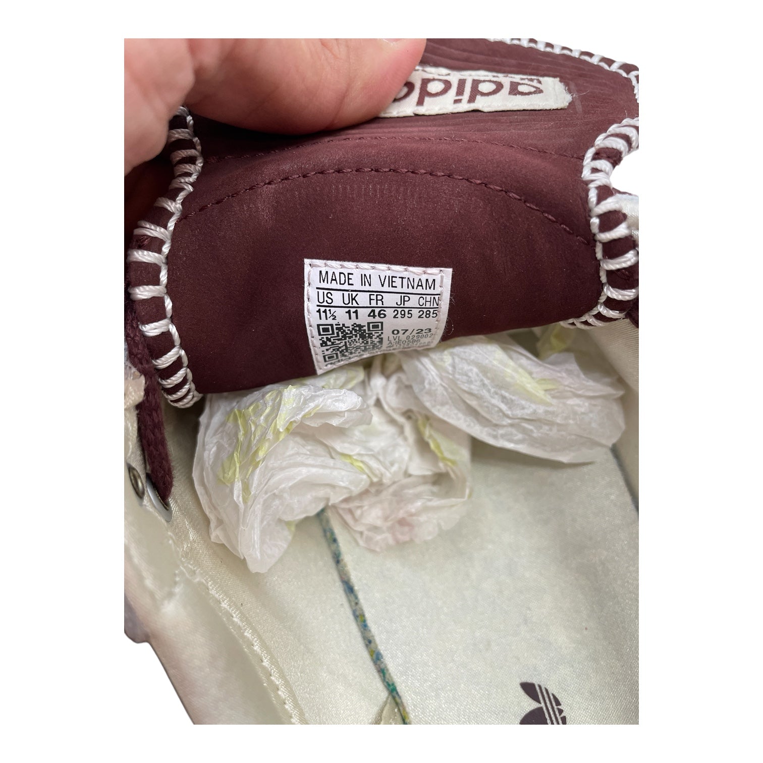 adidas/WALES BONNER/Low-Sneakers/US 11.5/CRM/WALES BONNE PONYHAIR SAMBAS view 6
