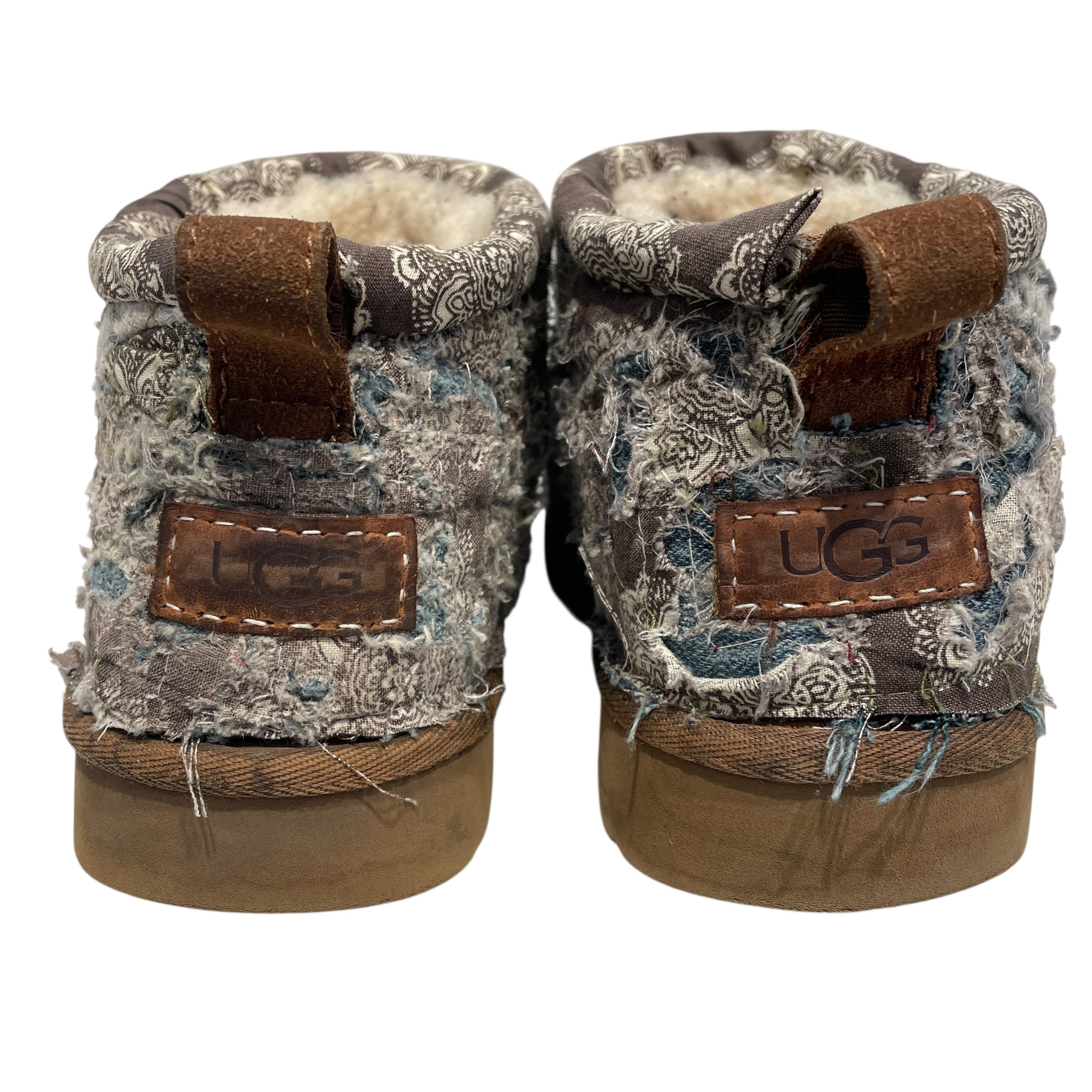 UGG australia/Ankle Boots/US 9/MLT/CUSTOM STITCHING DESIGN view 3