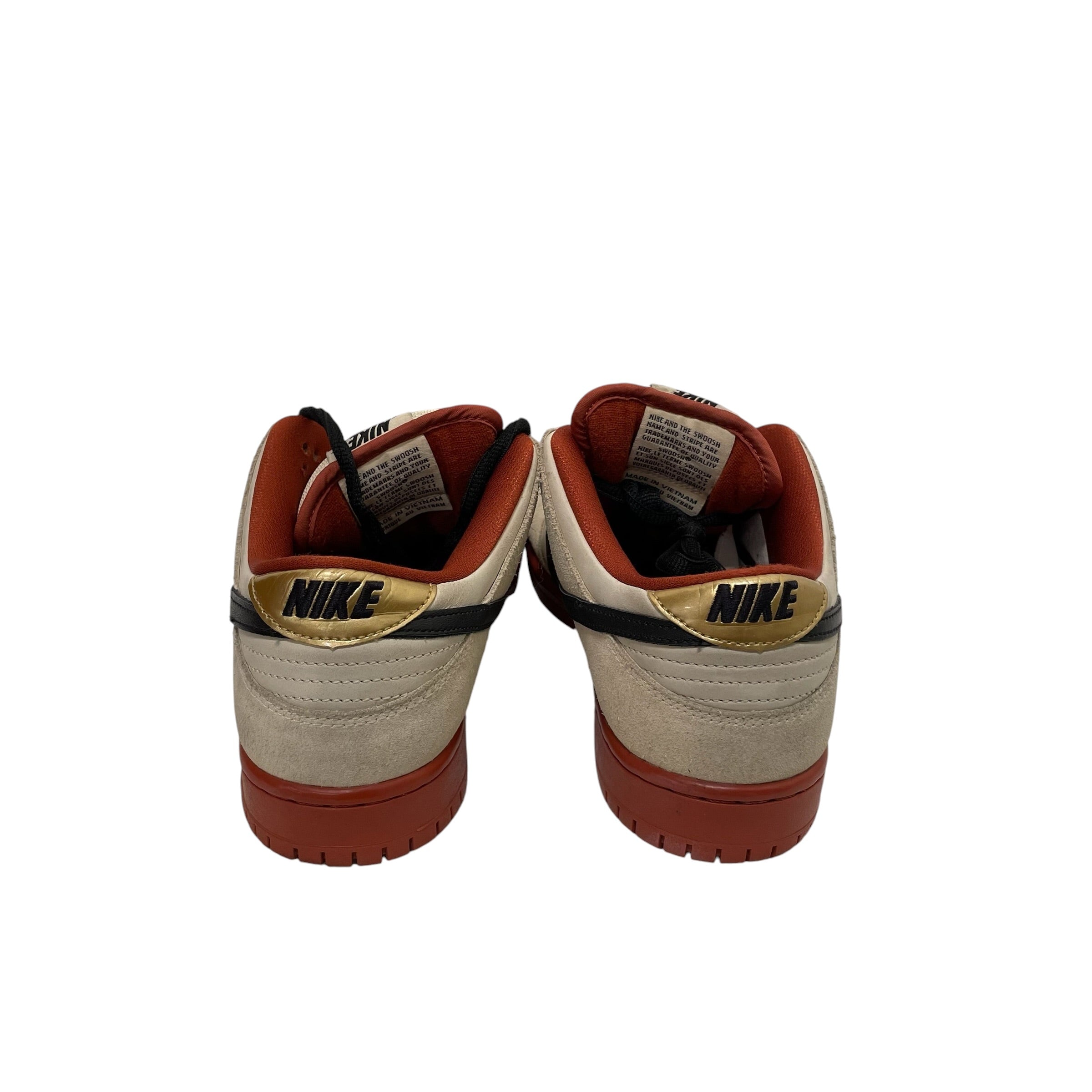 NIKE/Low-Sneakers/US 8.5/Suede/CRM/NIKE SB DUNK MUSLIN view 4