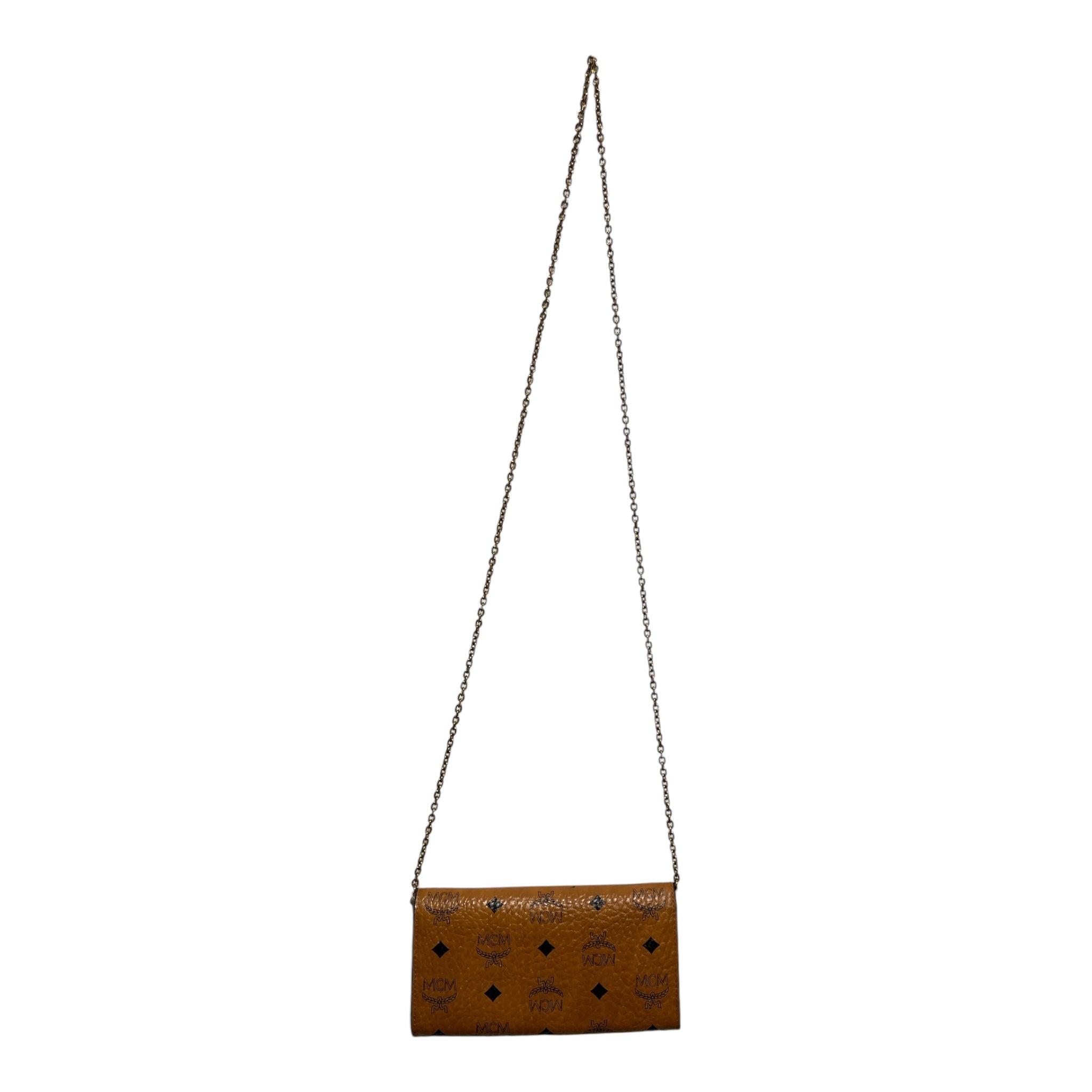 MCM/Cross Body Bag/Monogram/Leather/KHK/patricia visetos view 2
