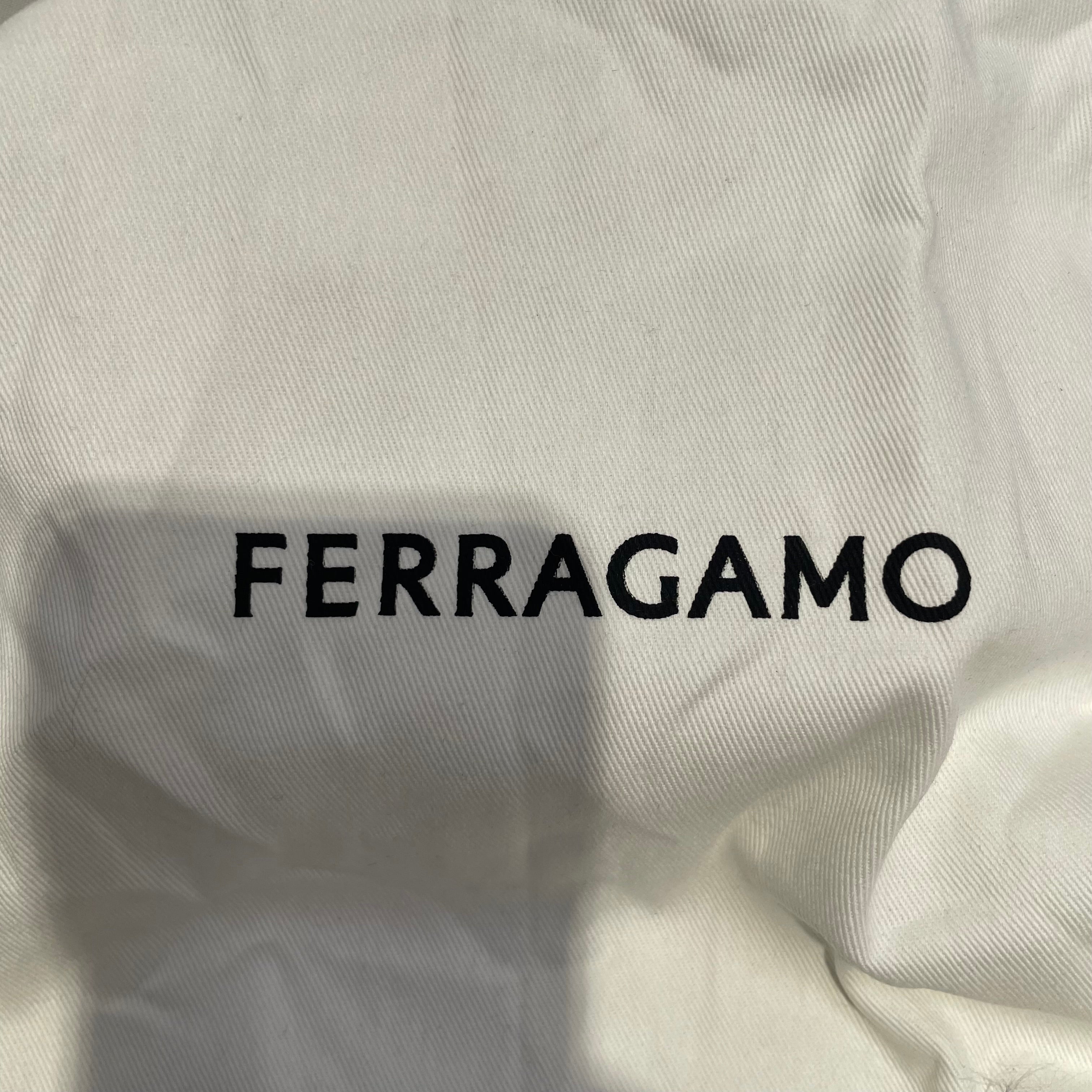 Salvatore Ferragamo/Deck Shoes/US 11.5/IDG/sil logo inside/ferro drivers view 5