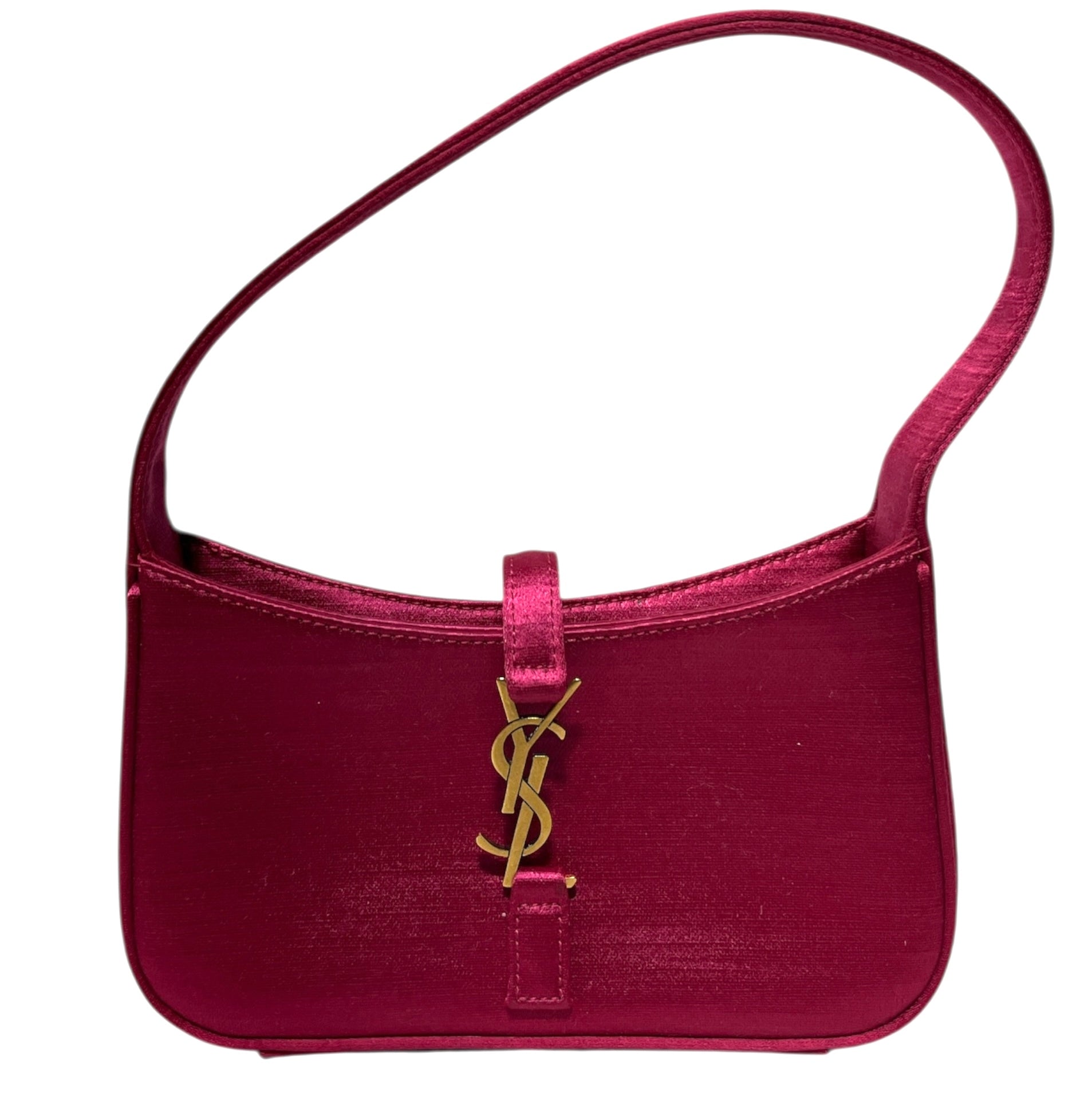 YVES SAINT LAURENT/Hand Bag/Nylon/PNK/ view 1