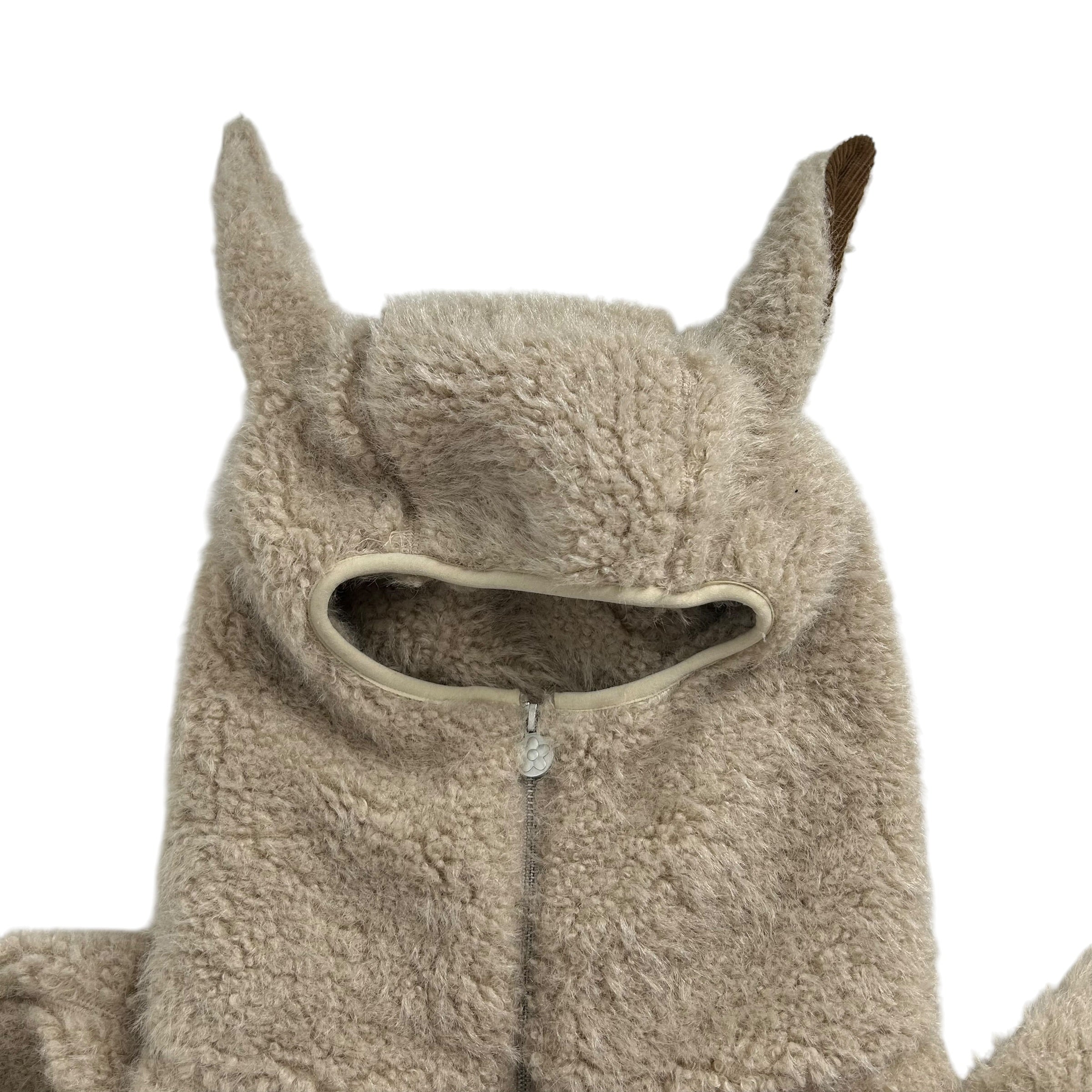 VANDY THE PINK/Tops/L/Polyester/BEG/EEVEE FULL ZIP view 5