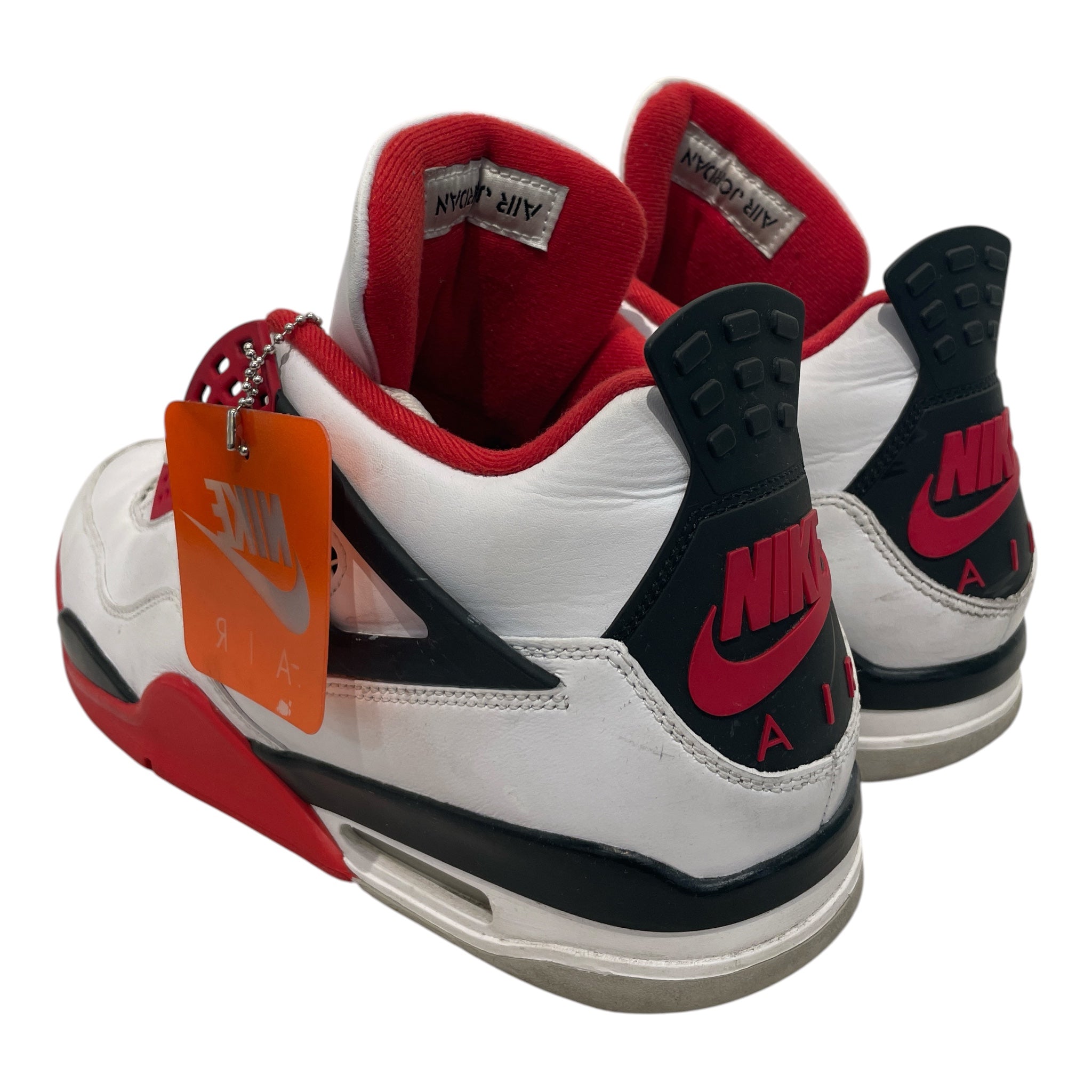 NIKE/AIR JORDAN 4 RETRO OG/Hi-Sneakers/US 13/Leather/WHT/DC7770-160 view 2