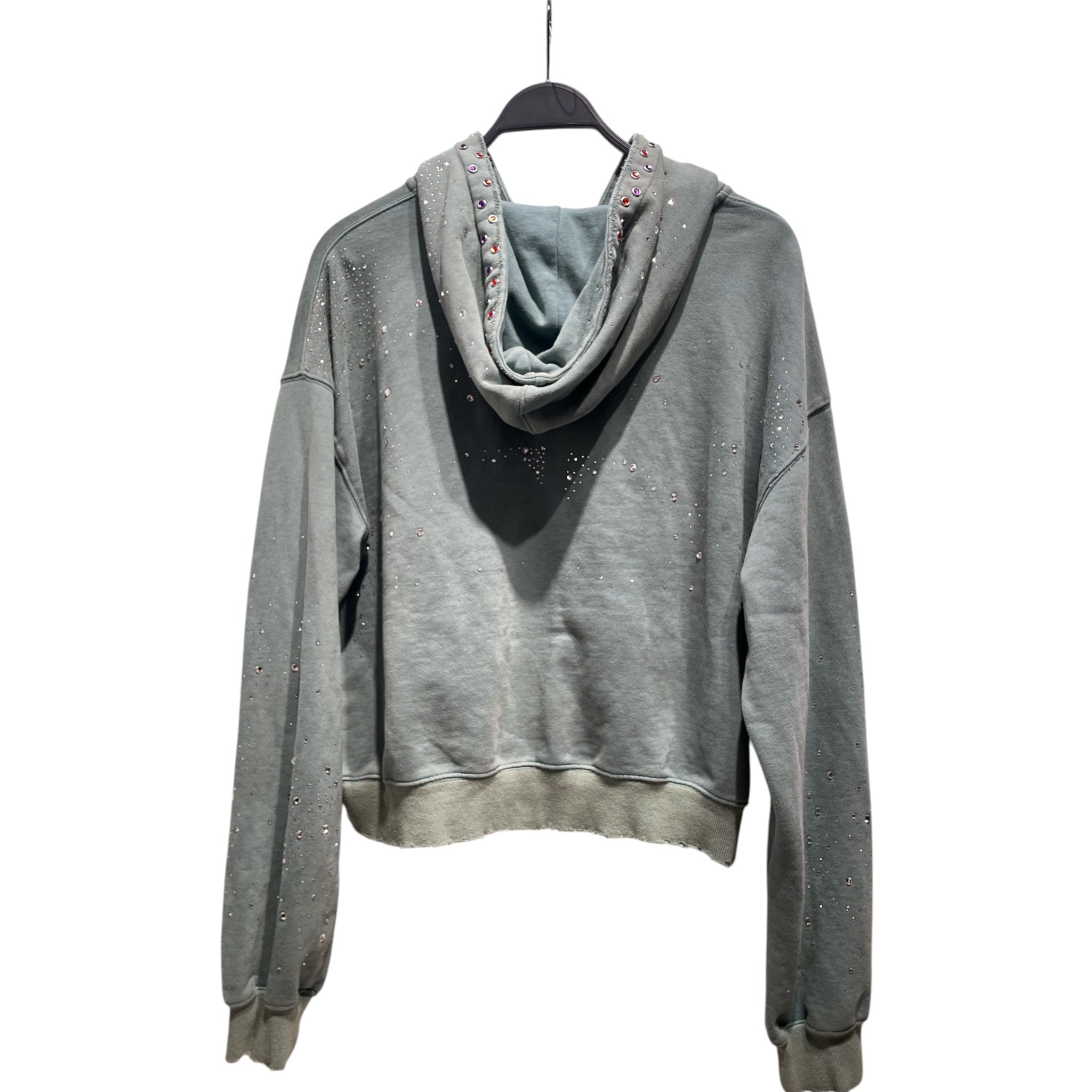 Vale/Zip Up Hoodie/M/Cotton/GRN/Bank Zip Up Hoodie view 2