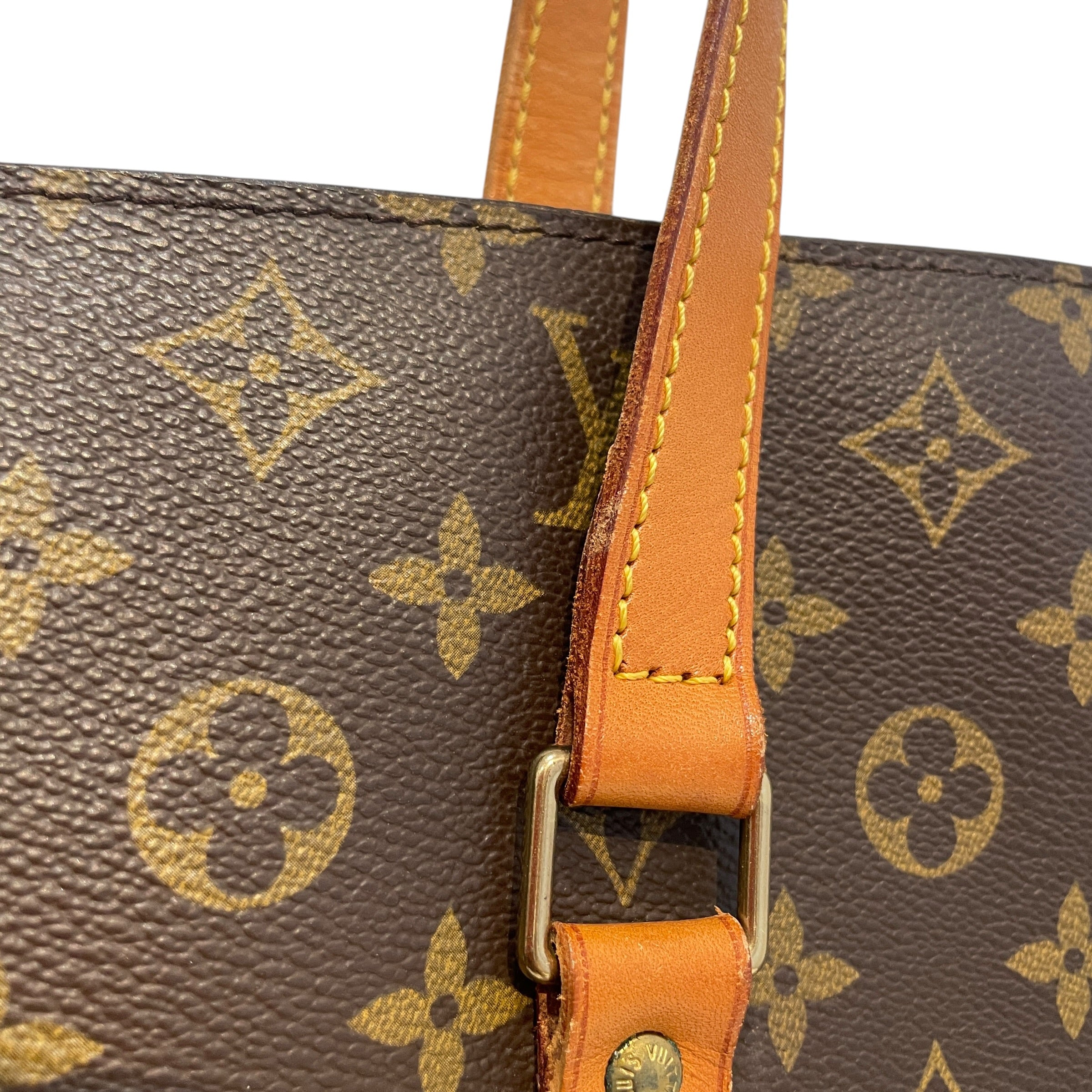 LOUIS VUITTON/Bag/Leather/BRW/Babylone tote view 6