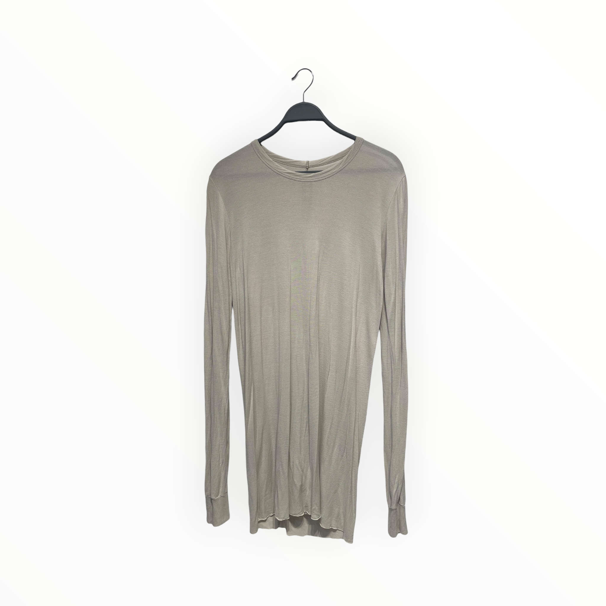 Rick Owens/LS T-Shirt/L/CRM/Pearl view 1