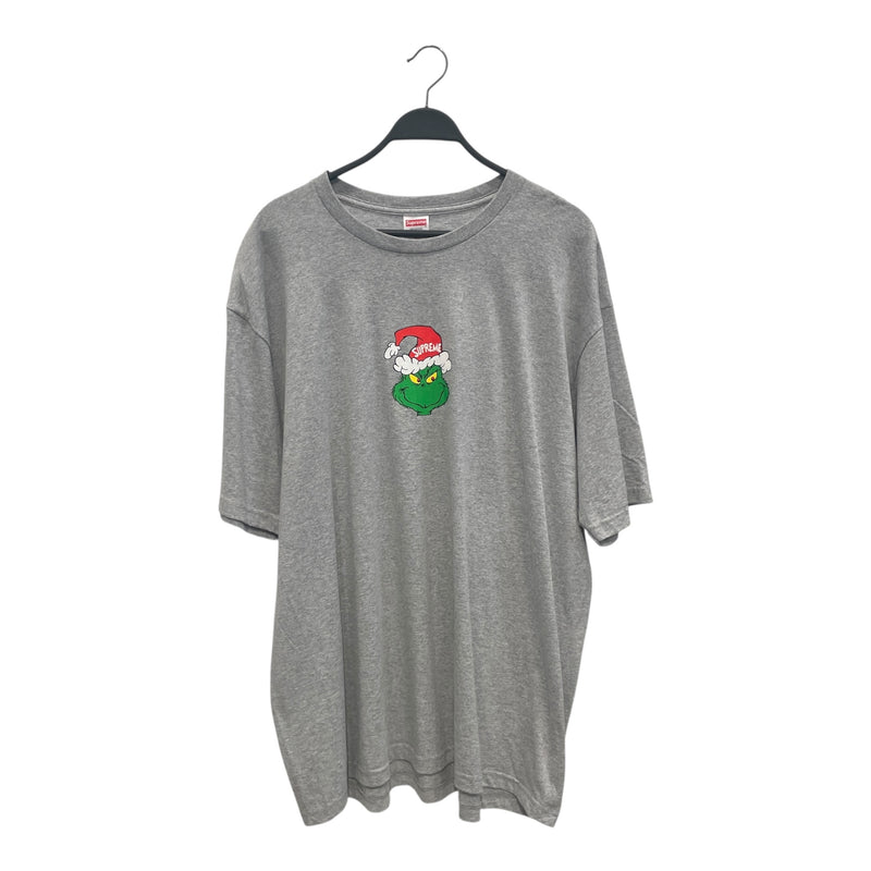 Supreme/T-Shirt/XXL/Cotton/GRY/Graphic/GRINCH TEE