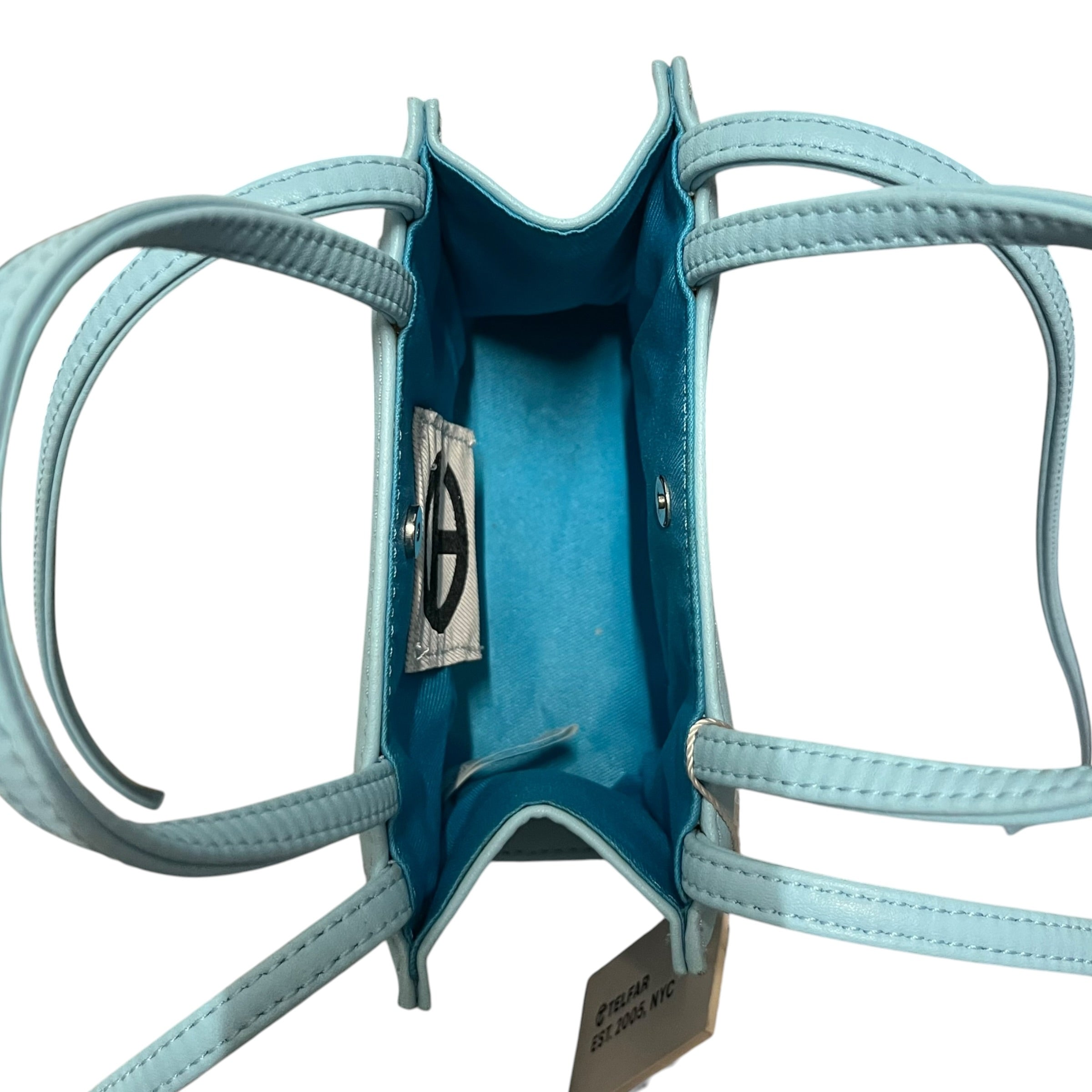 Telfar/Cross Body Bag/Leather/BLU/mini view 4
