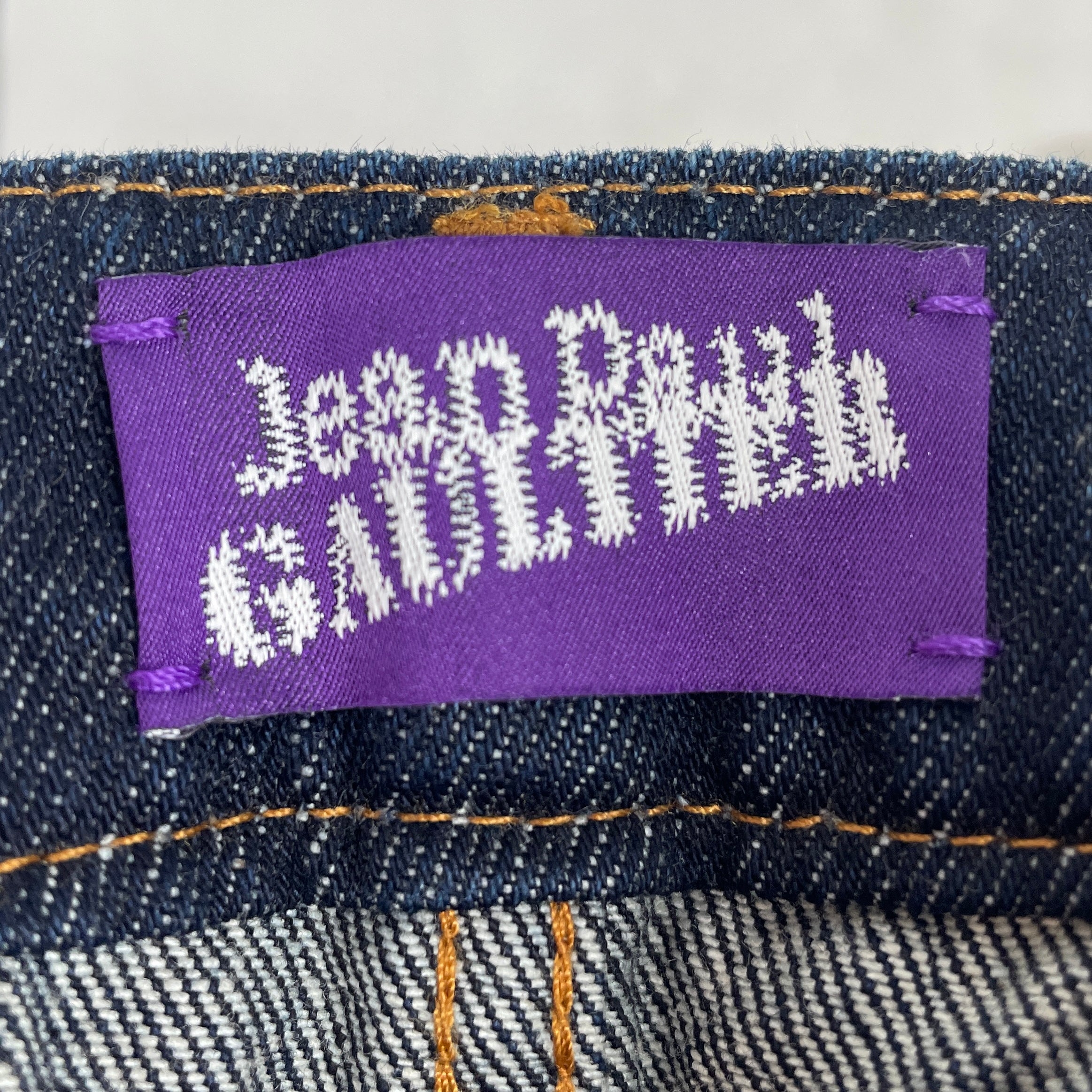 Jean Paul Gaultier/Skirt/26/Denim/NVY/Mini Length/THE CURVED WAIST MINI view 3