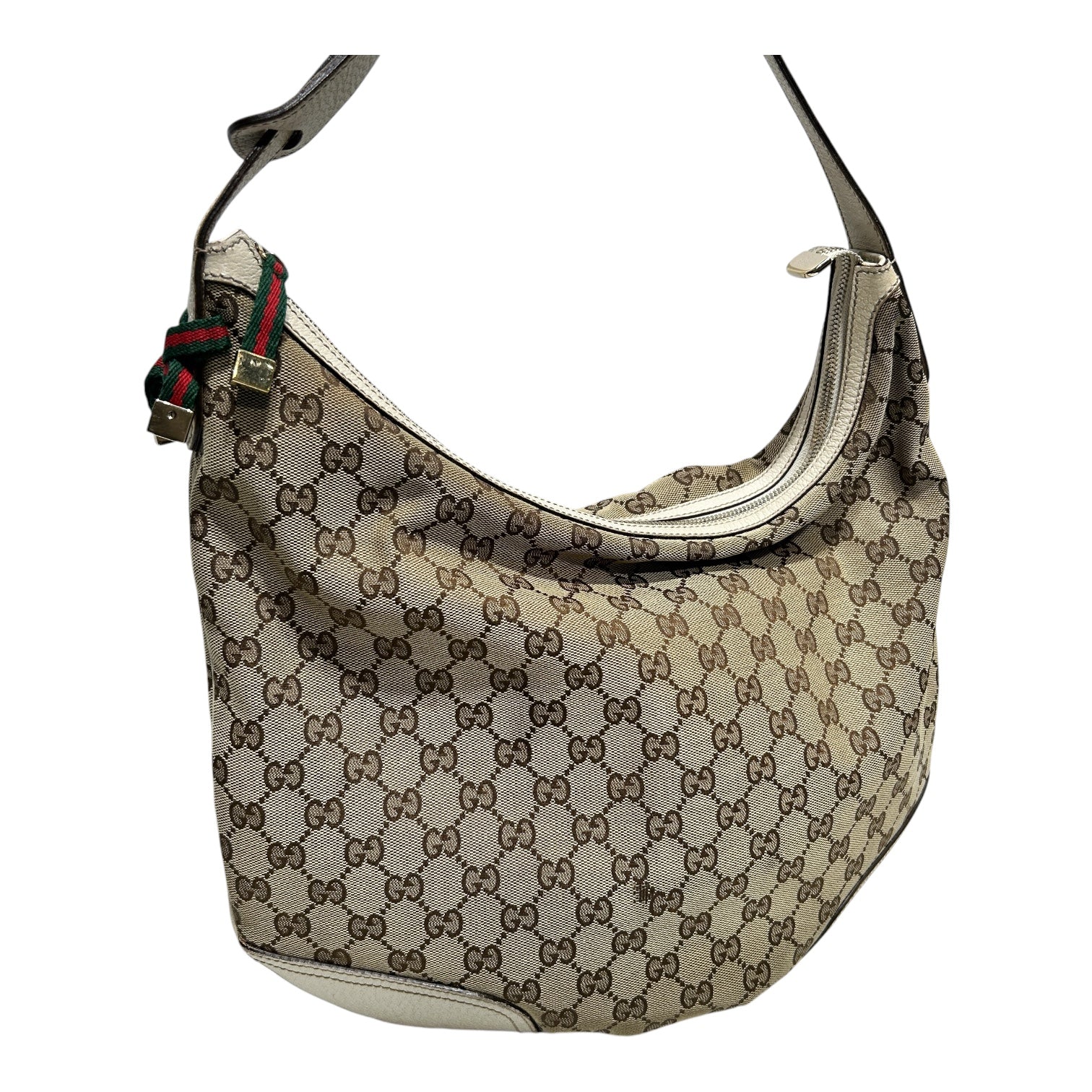GUCCI/Hand Bag/Monogram/CML/Hobo Bag Cream/Monogram view 6