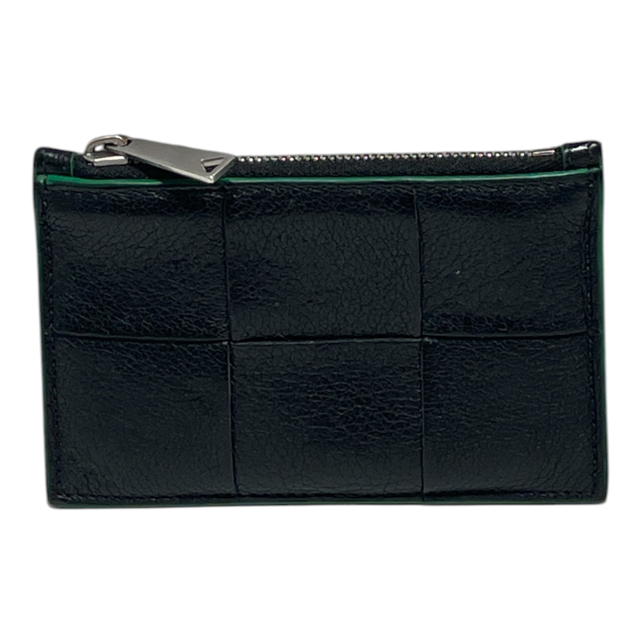 BOTTEGA VENETA/Wallet/Leather/BLK/M's/WOVEN ZIP view 1
