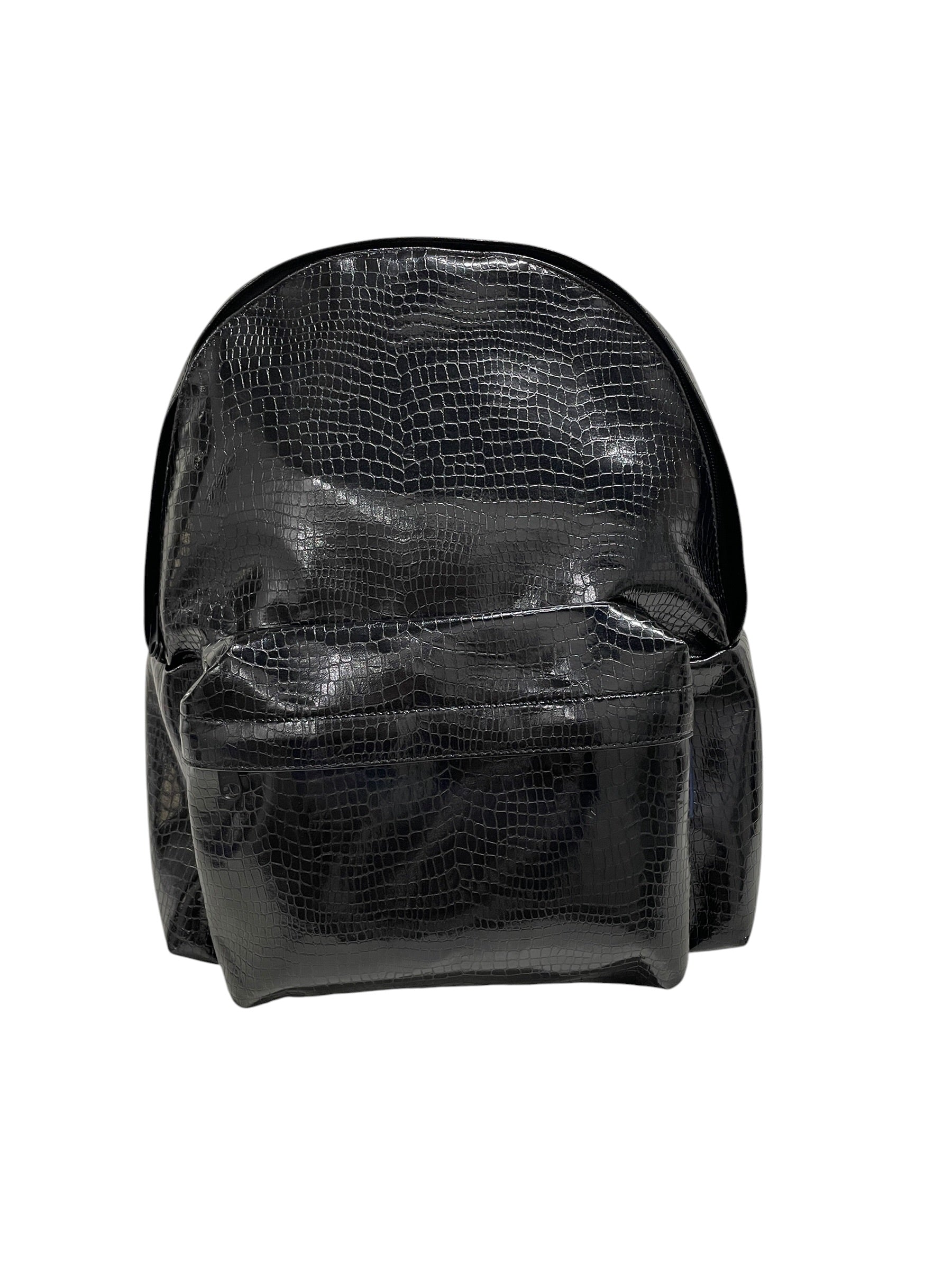 COMME des GARCONS/Backpack/Leather/BLK/CROCODILE SKIN view 2