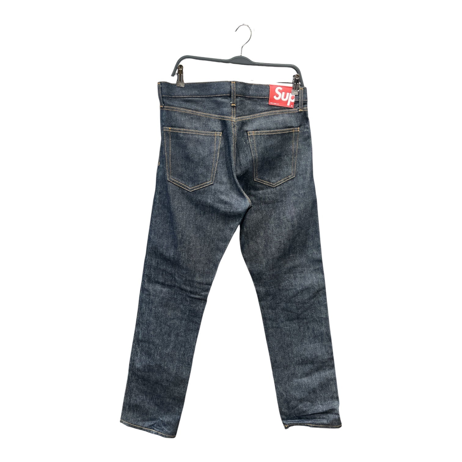Supreme/Straight Pants/32/Denim/NVY/SELVEGE view 2