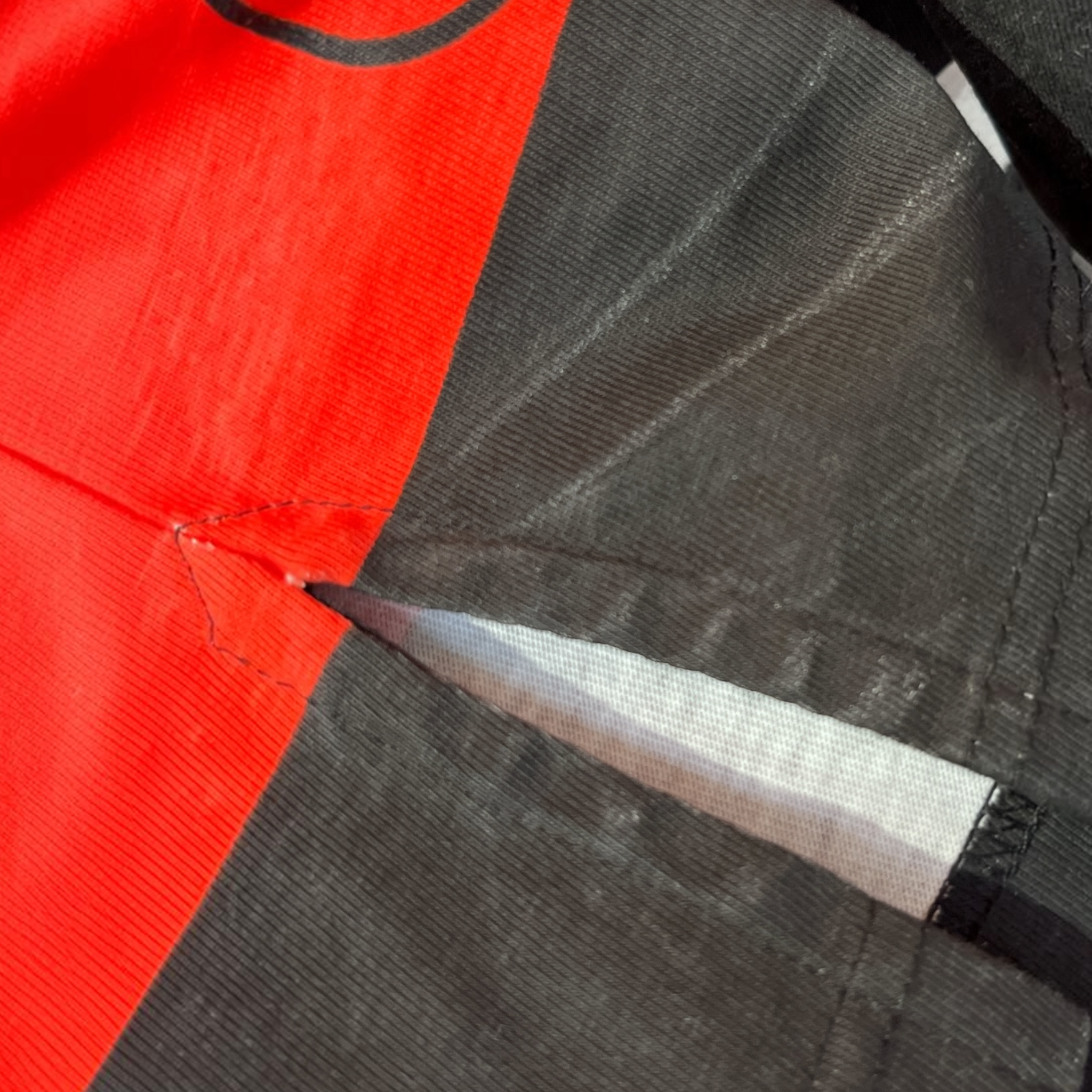 BALENCIAGA/Polo Shirt/S/Cotton/MLT/All Over Print/BLOCK PRINT RED YLLW view 3
