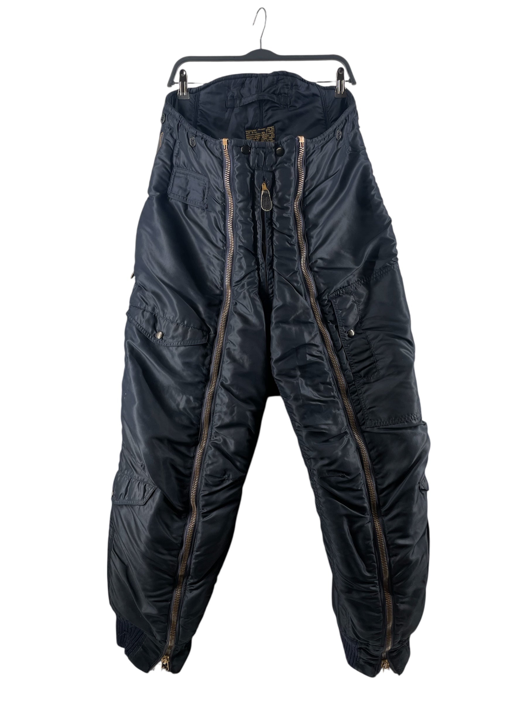 GROTURE/Bottoms/36/Nylon/NVY/Joggers/FULL ZIP FLIGHT PANT view 1