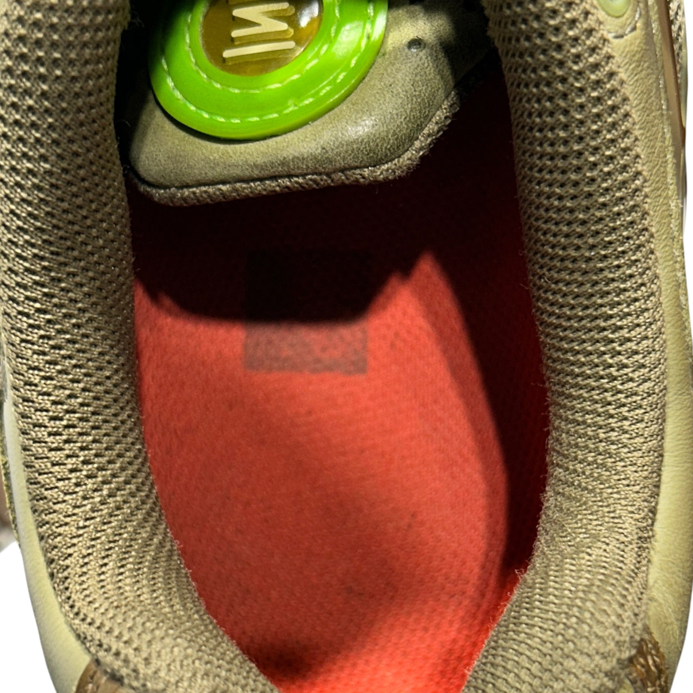 NIKE/Supreme/Low-Sneakers/US 9.5/Cotton/GRN/SHOX view 3