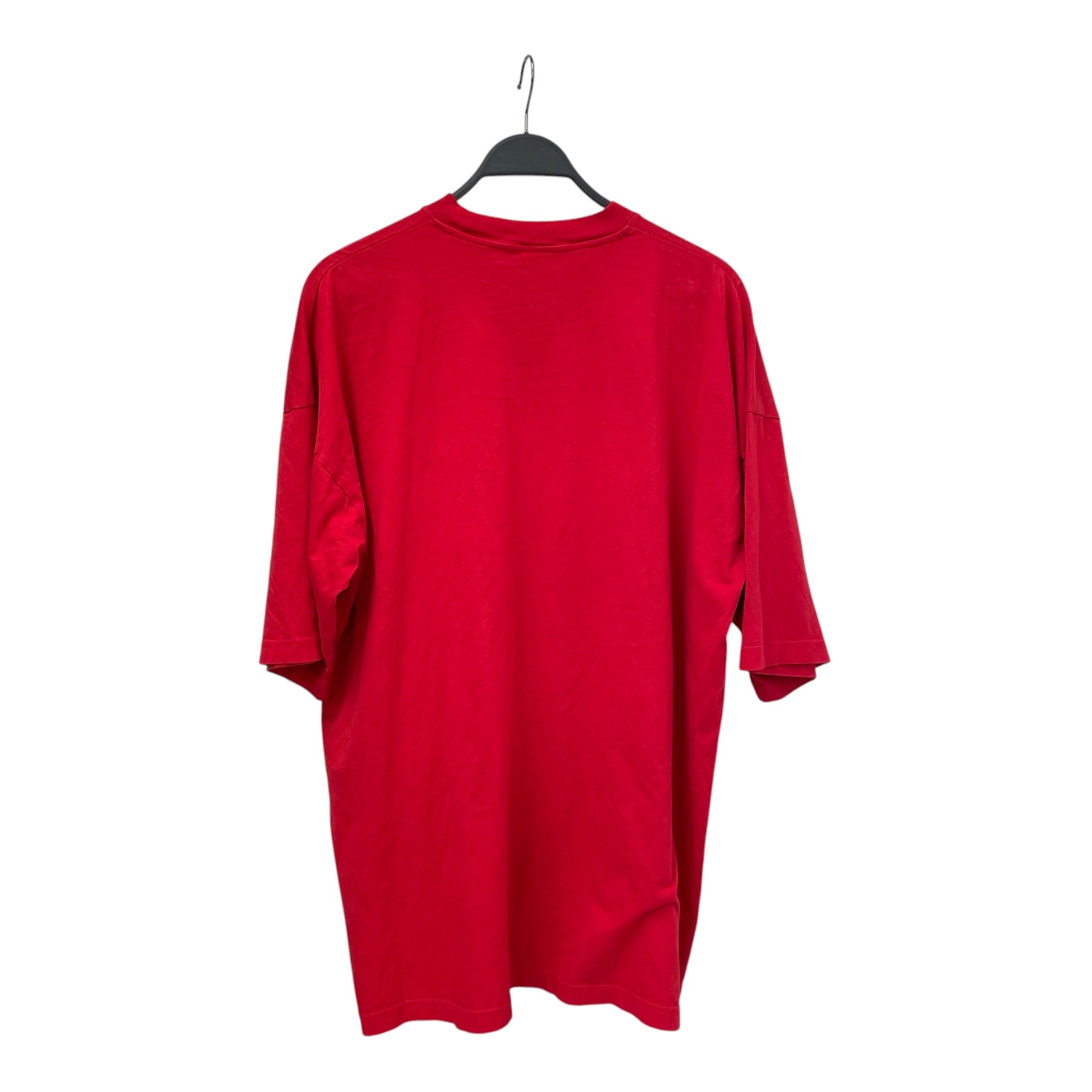MARNI/T-Shirt/48/Cotton/RED/WHITEWRITING view 2