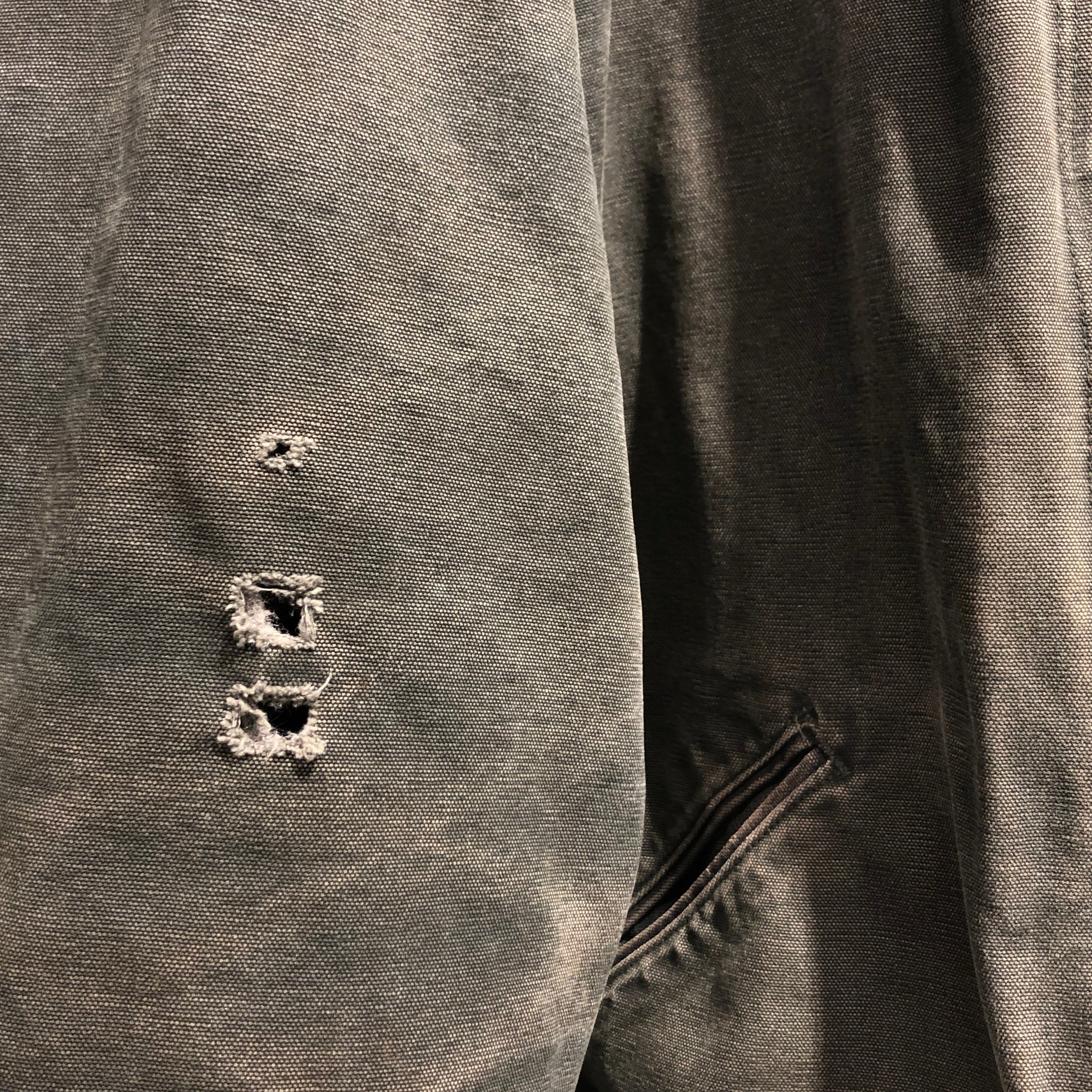 Carhartt/Coverall/L/Cotton/GRN/faded green with sherpa lining view 6