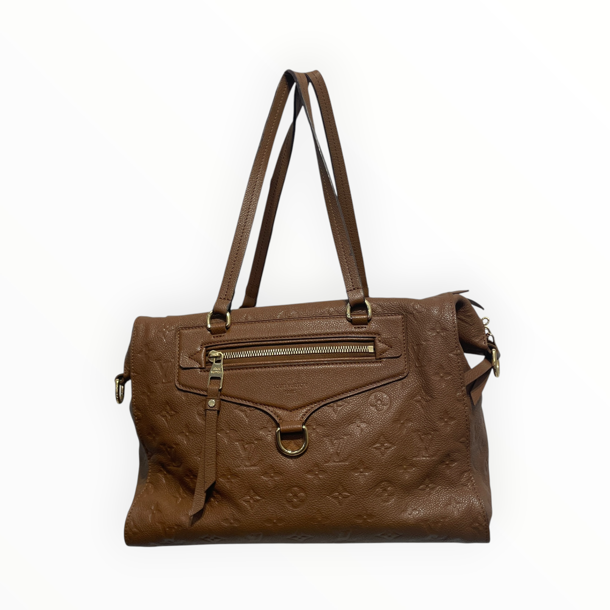 LOUIS VUITTON/Tote Bag/Monogram/Leather/BRW/LUMINESE BAG view 1