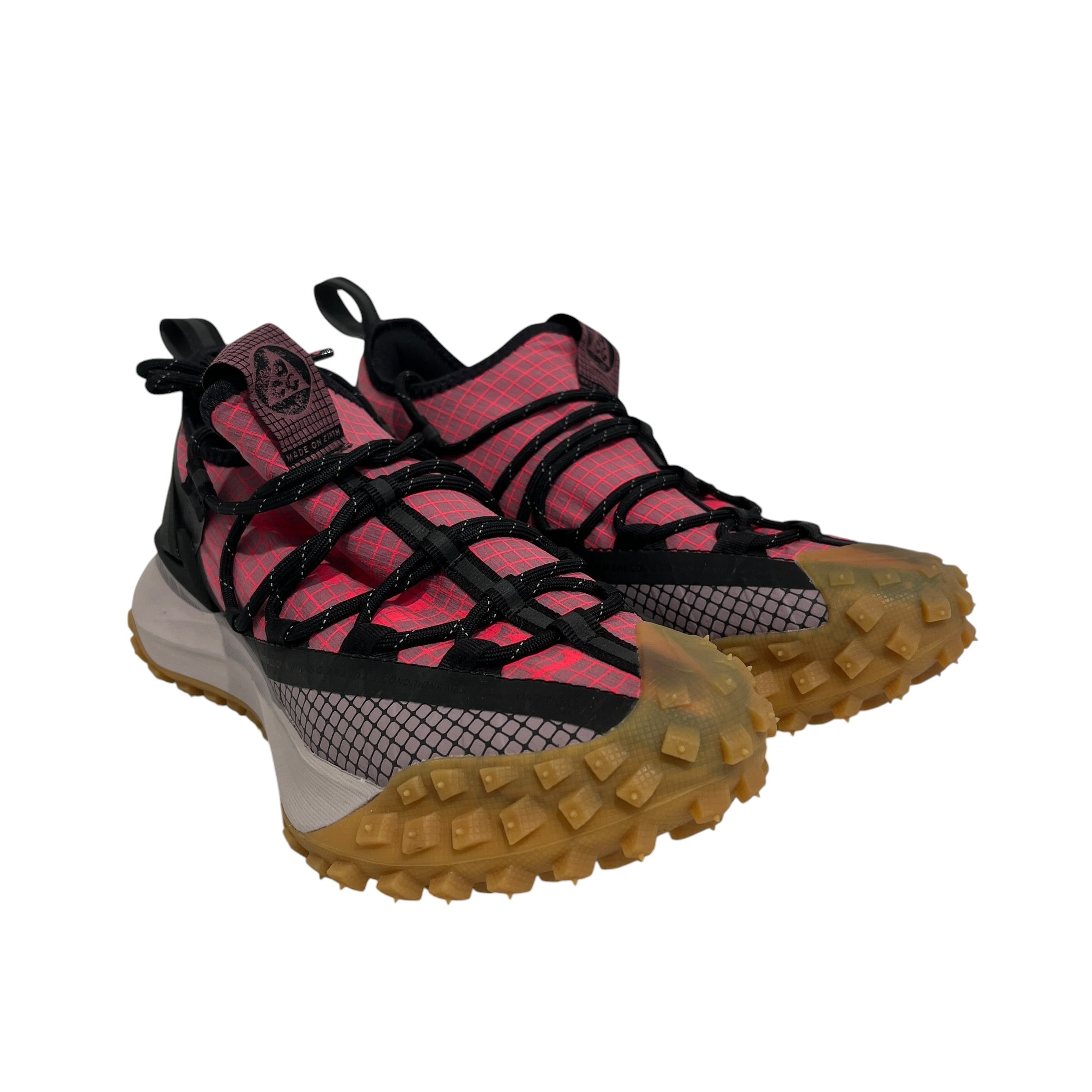NIKE ACG/Low-Sneakers/US 6.5/Polyester/PNK/Nike React Flyplate view 1