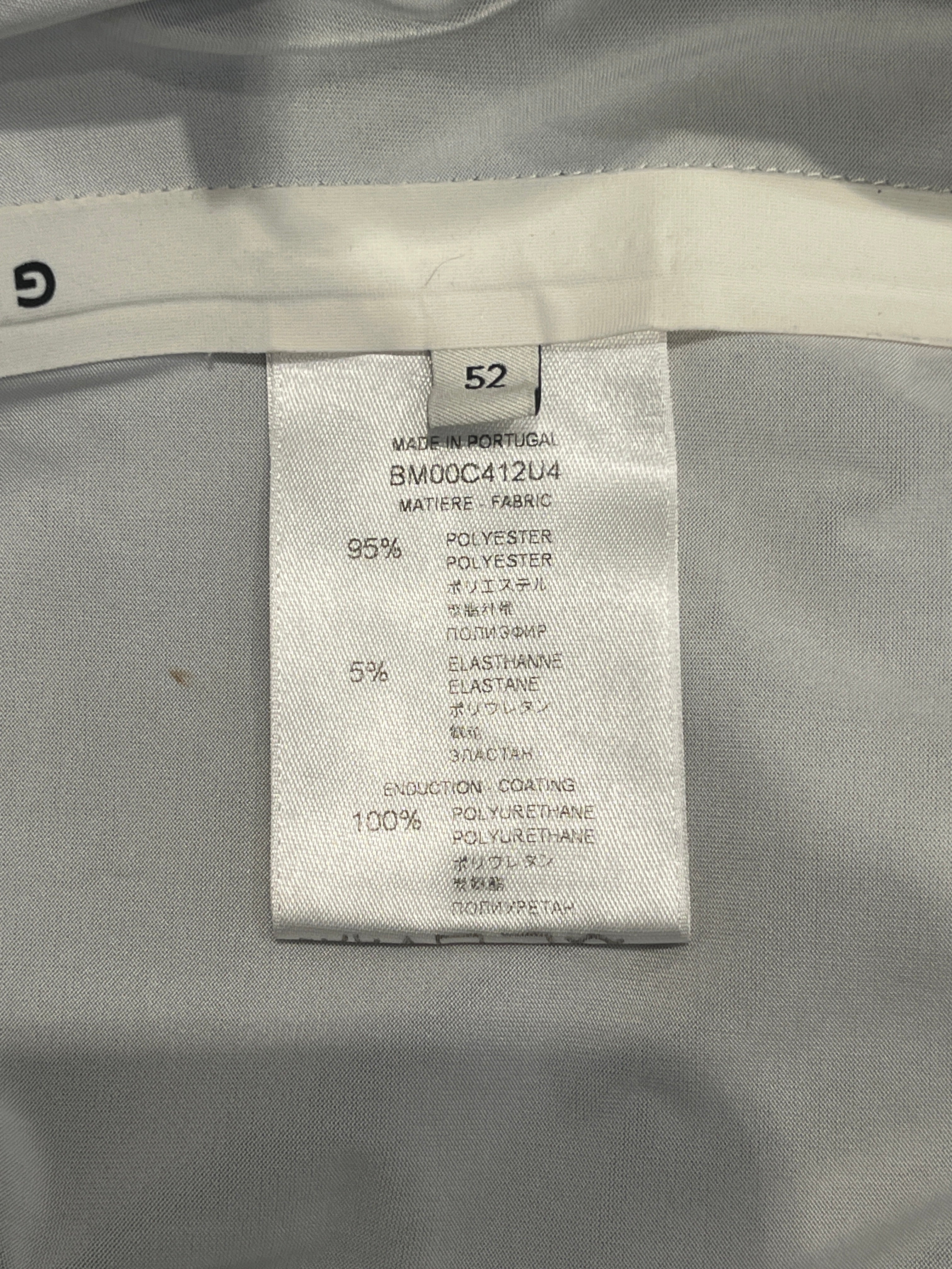 GIVENCHY/Jacket/52/Polyester/BLU/IRRIDESCENT ZIP UP JACKET view 4