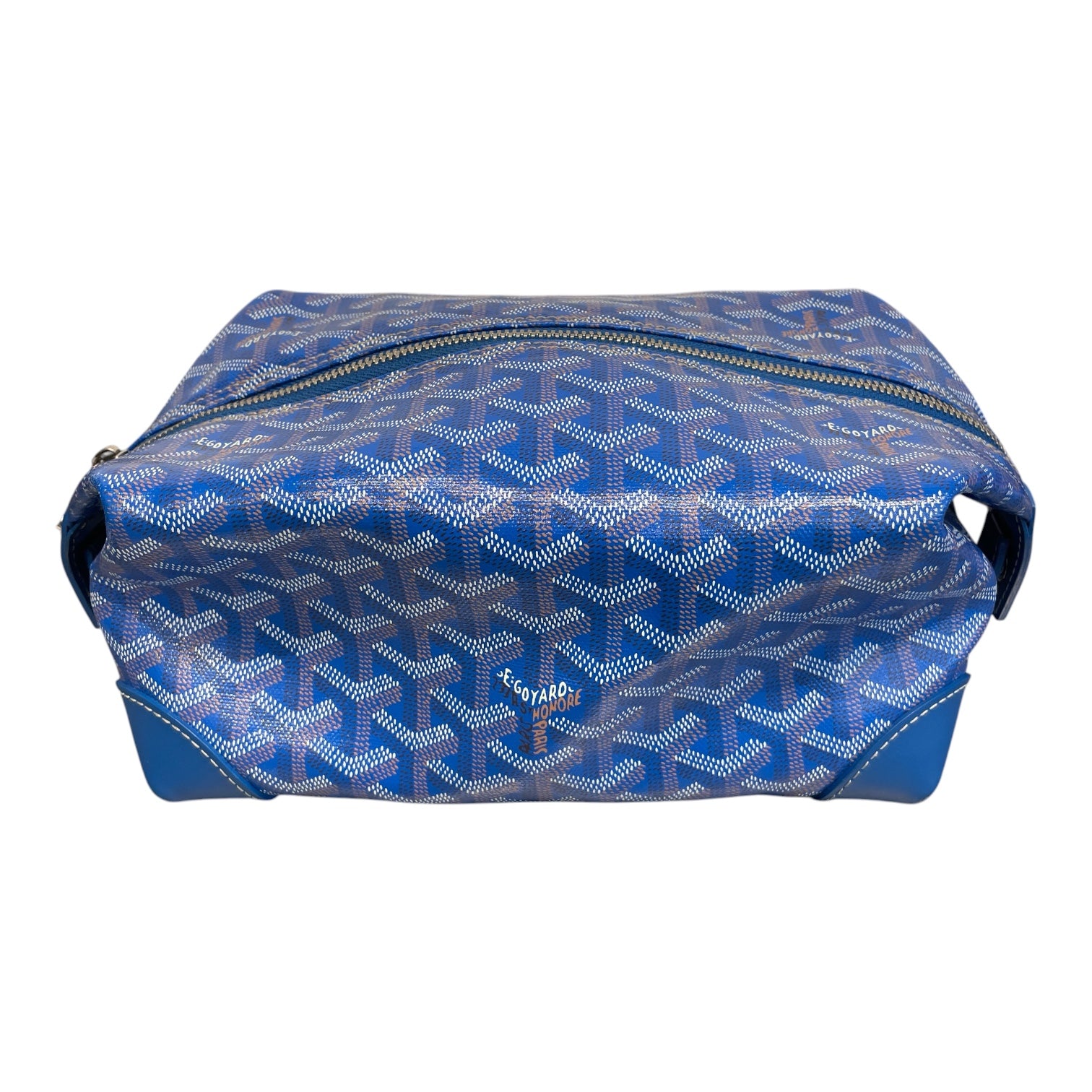 GOYARD/Pouch/All Over Print/Leather/BLU/GOYARDINE BOEING 25 view 1