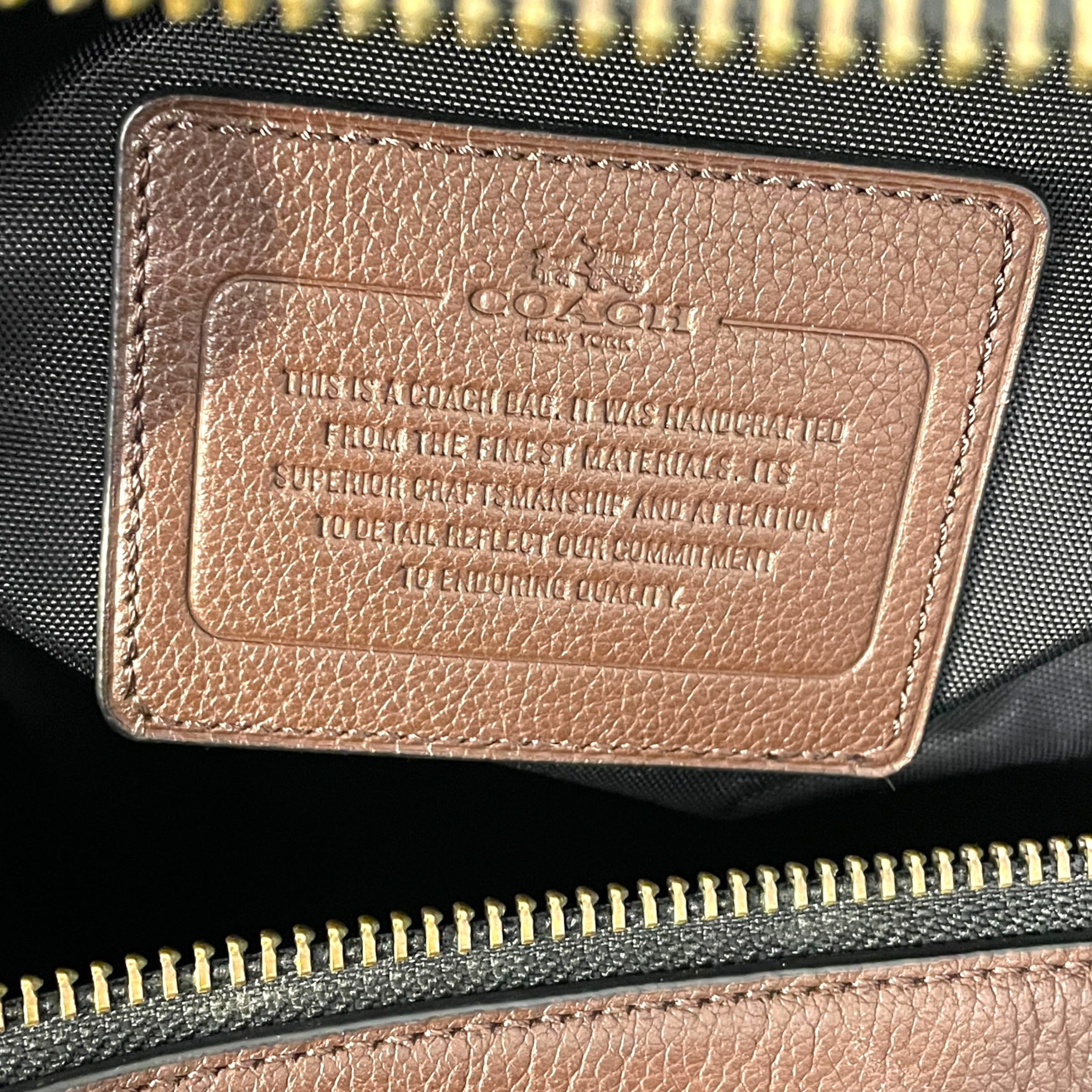 COACH/Bag/Monogram/Leather/BRW/Trekker 52 view 10