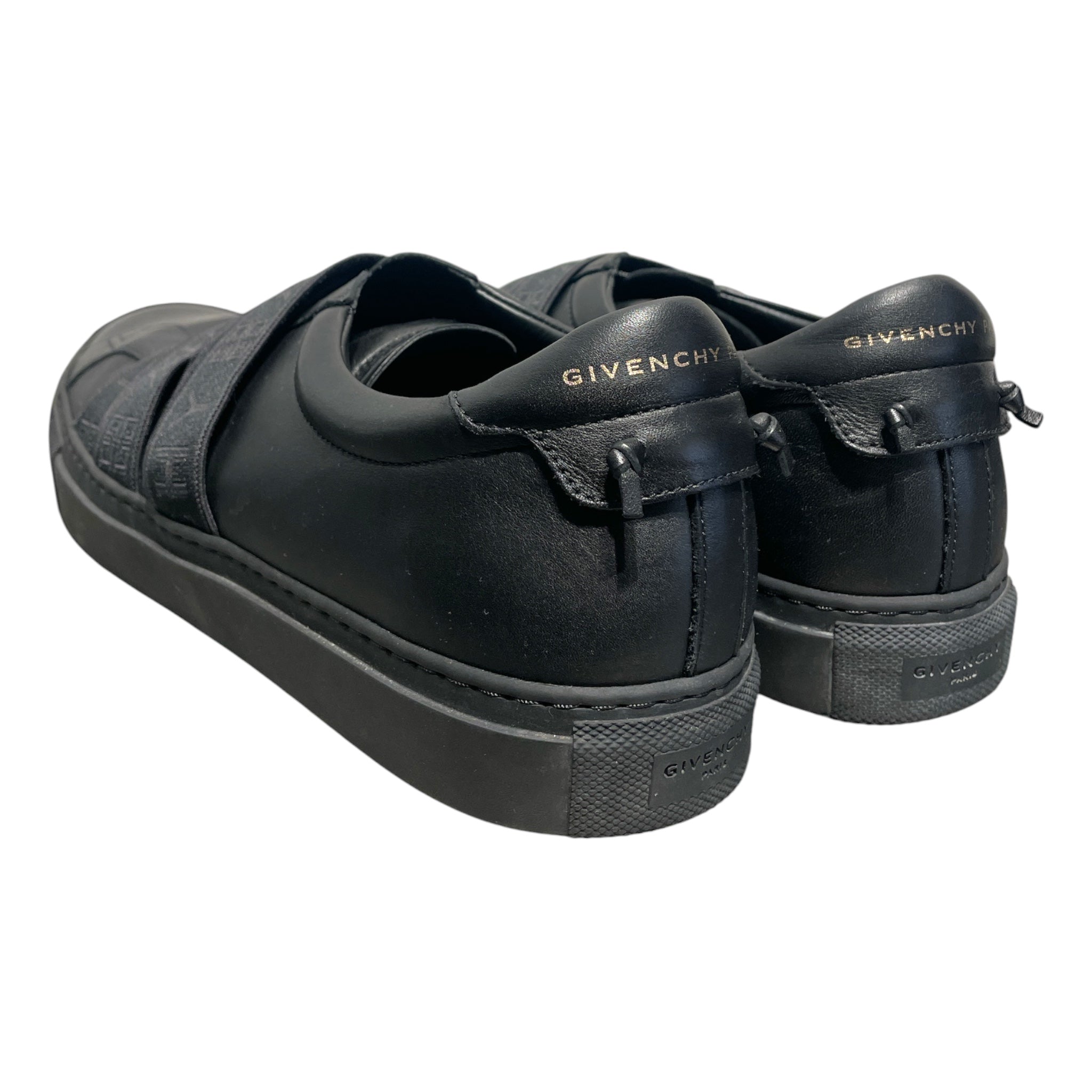 GIVENCHY/Low-Sneakers/EU 43/Leather/BLK/Urban Street Wrap Around Logo view 2