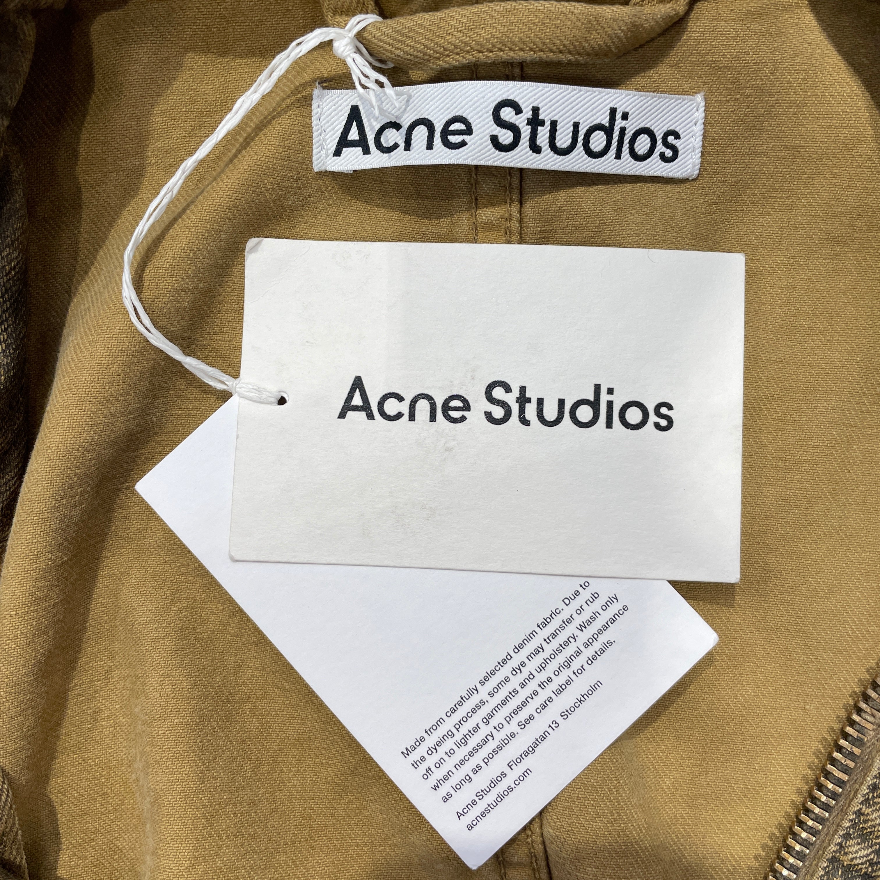 Acne Studios/Tailored Jkt/XL/Denim/BRW/ACNE STUDIOS view 8