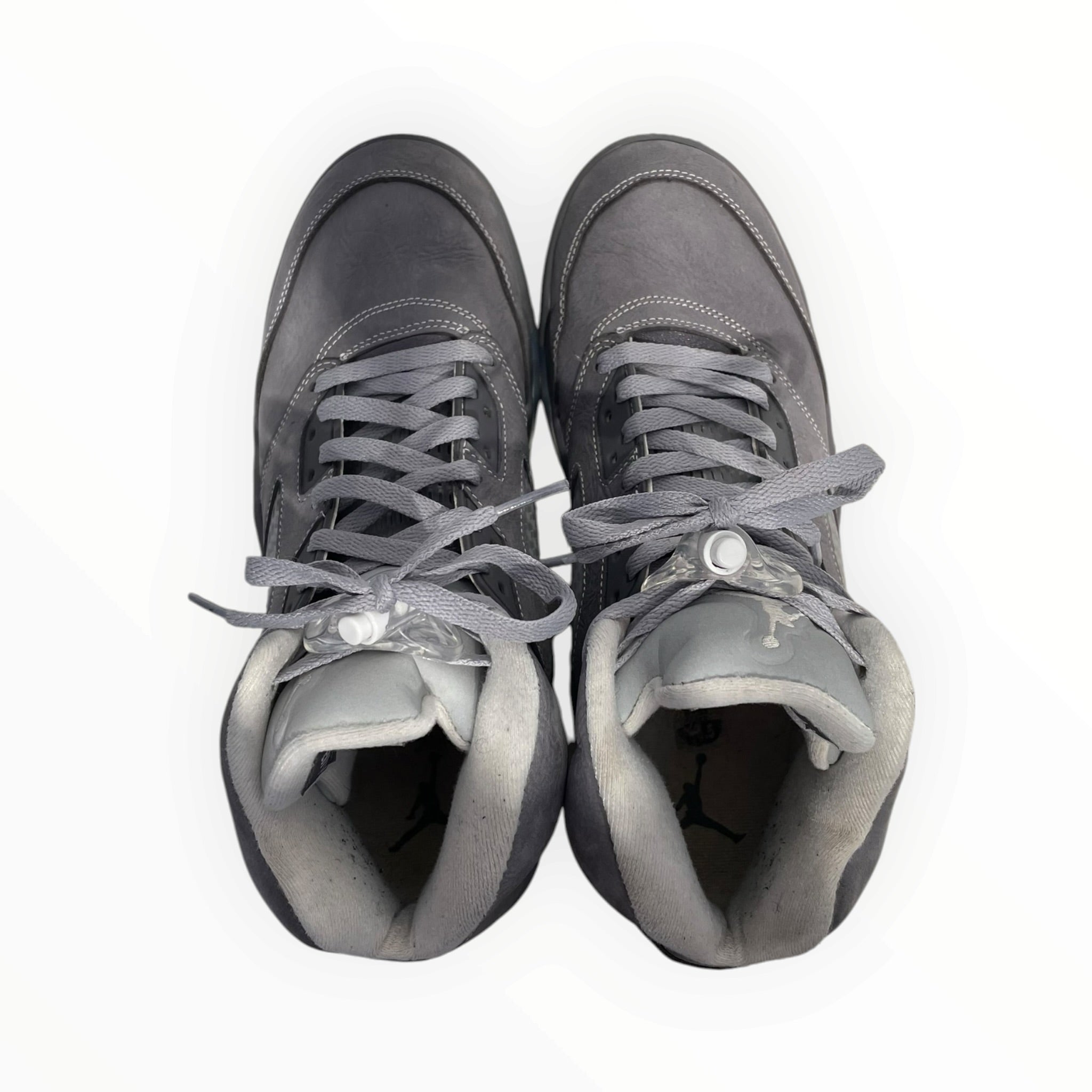 NIKE/AIR JORDAN 5 RETRO/Hi-Sneakers/US 10.5/Suede/GRY/DD0587-002 view 3