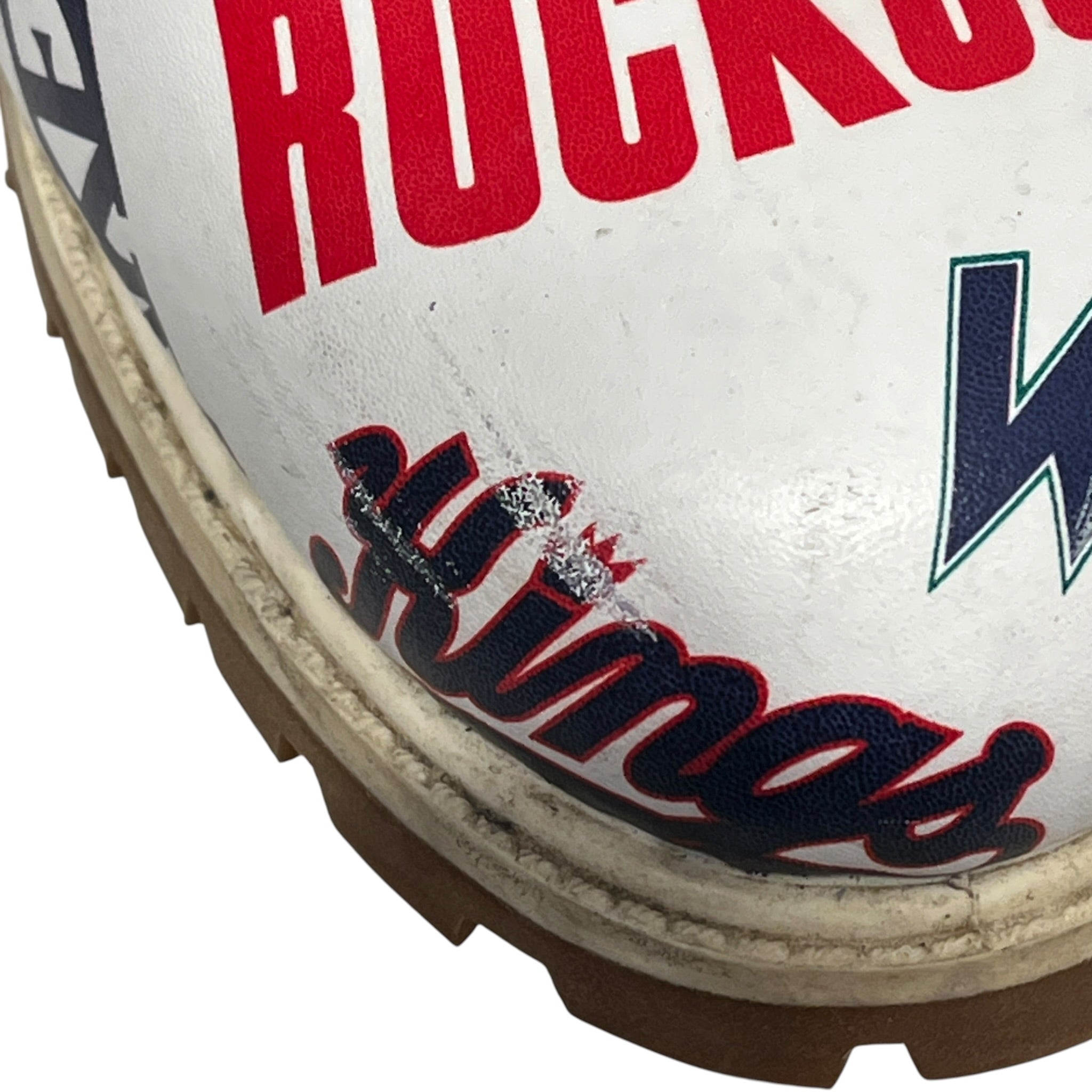 Timberland/mitchell&ness/NBA/Boots/US 12/Leather/WHT/EAST MEETS WEST view 8