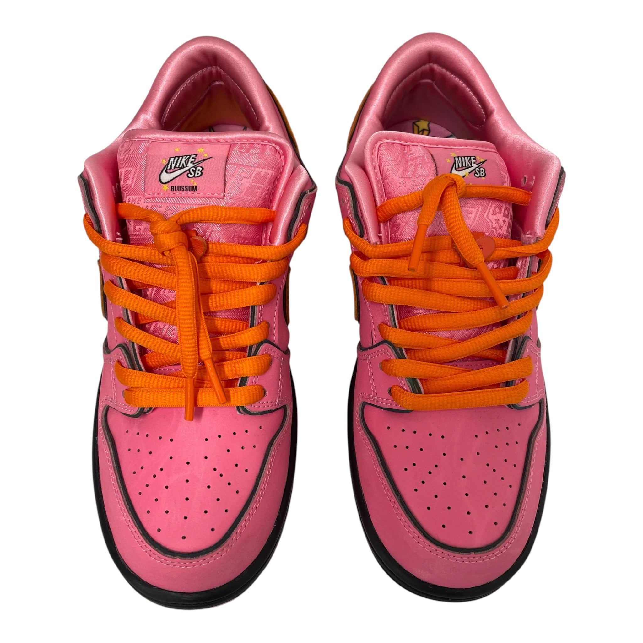 NIKE SB/Low-Sneakers/US 7/All Over Print/Leather/PNK/Power puff girls view 4
