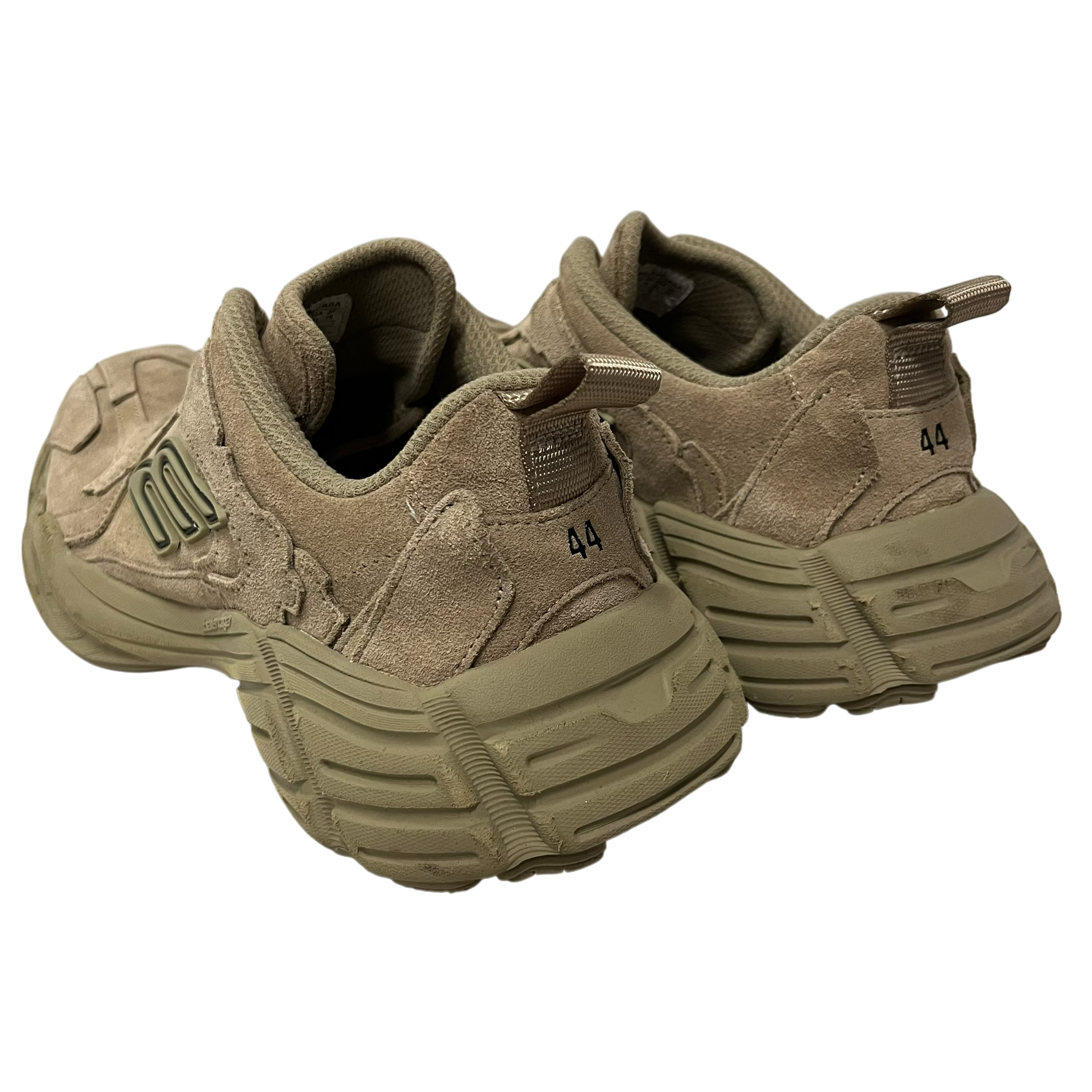 BALENCIAGA/Low-Sneakers/US 11/Suede/BEG/MONDAY FULL BEIGE view 2