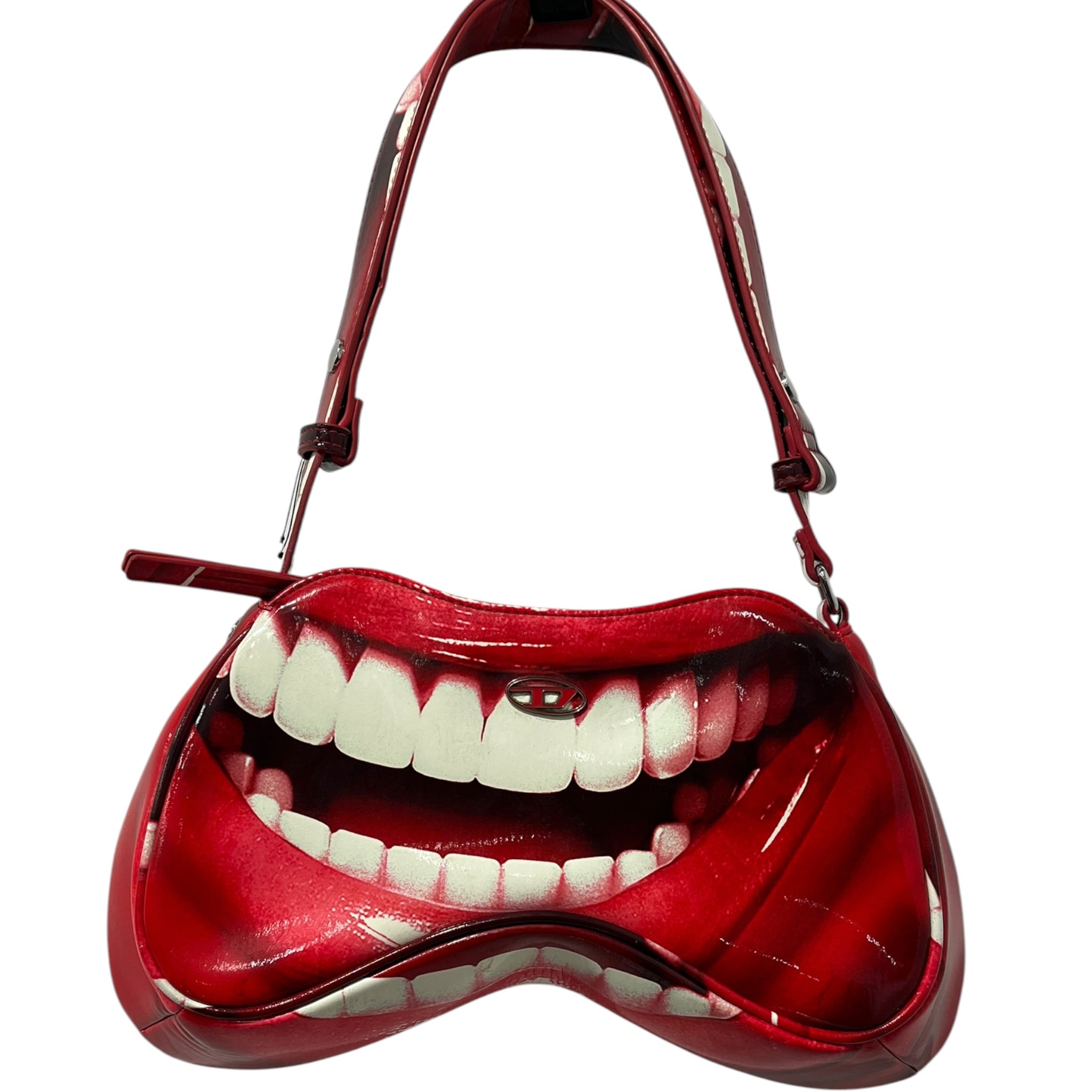 DIESEL/Bag/Graphic/RED/TEETH BAG view 1