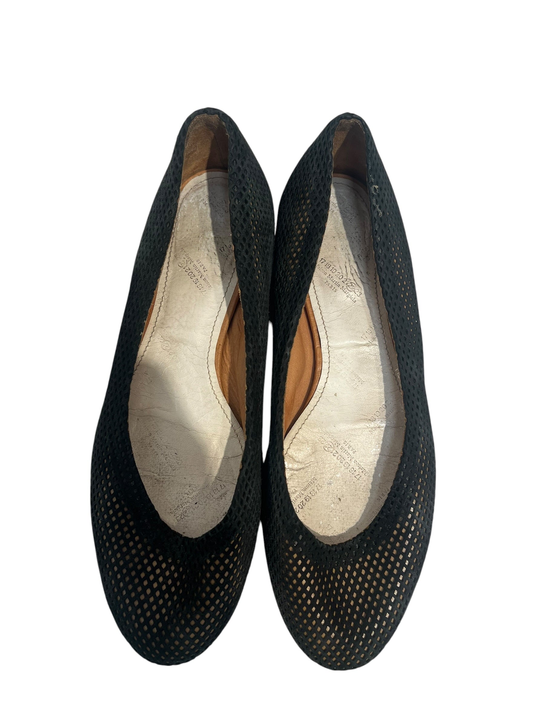 Maison Margiela/Flat Shoes/EU 38/BLK/MESH FLATS view 3