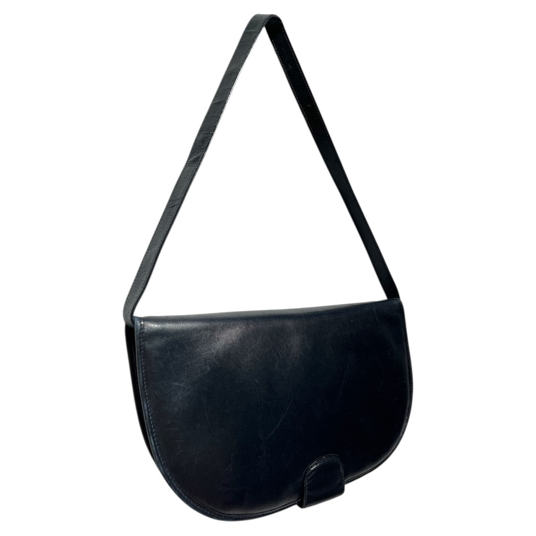 GUCCI/Hand Bag/Leather/BLK/1970S GUCCI view 4
