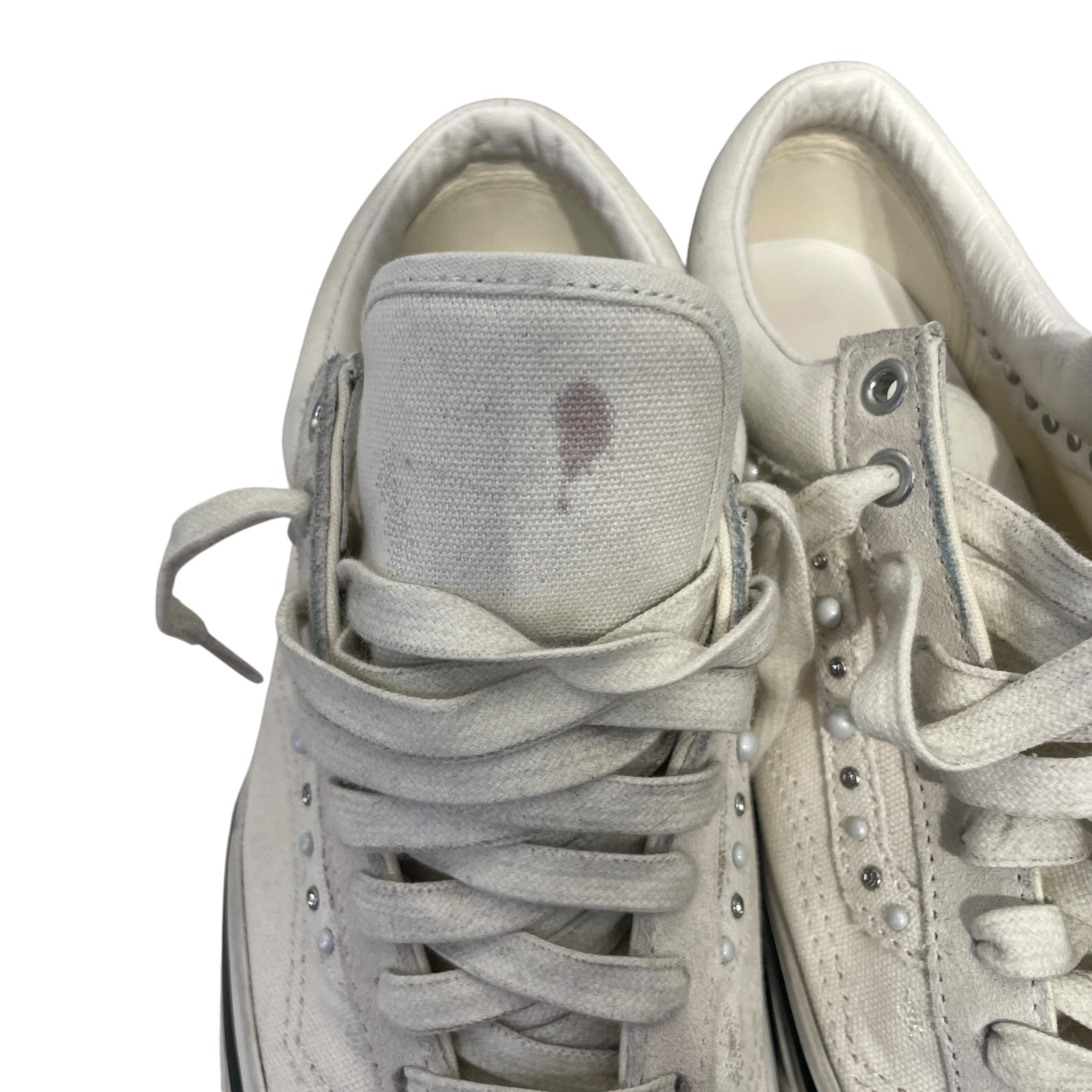 VANS/Low-Sneakers/US 9/Cotton/CRM/lx old skool 36 pearlized view 4