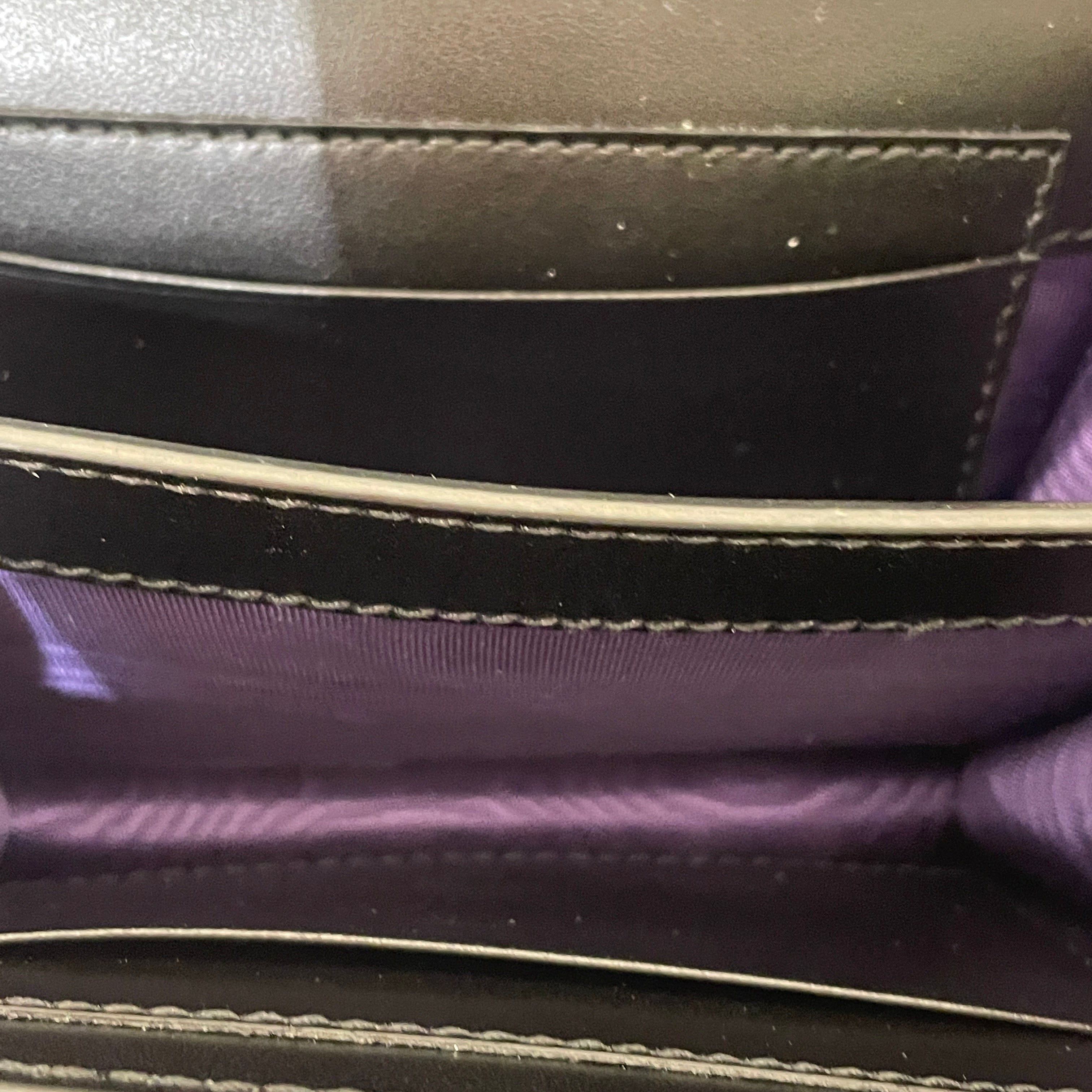 GUCCI/Cross Body Bag/Monogram/Leather/BLK/723777211147 view 5