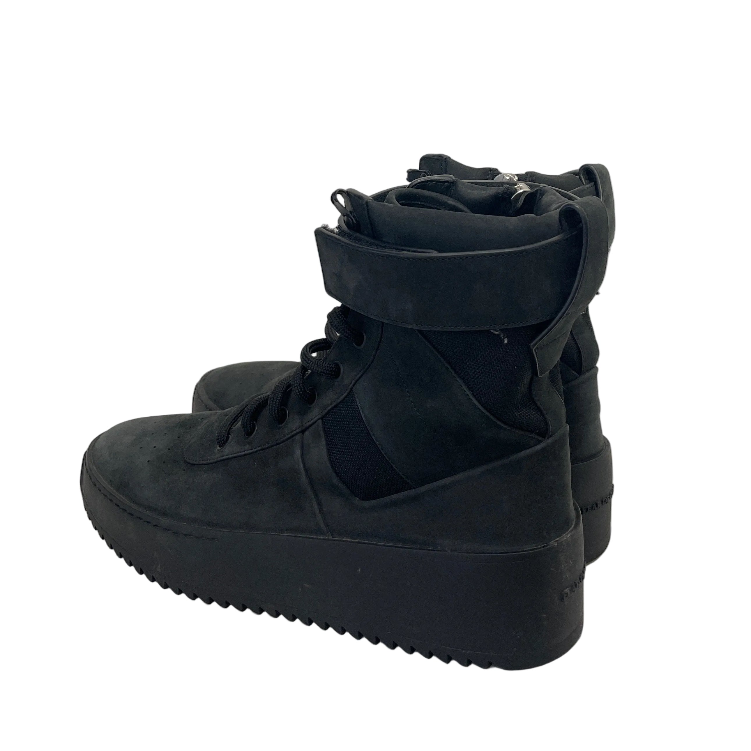 FEAR OF GOD/Hi-Sneakers/EU 40/BLK/military view 2