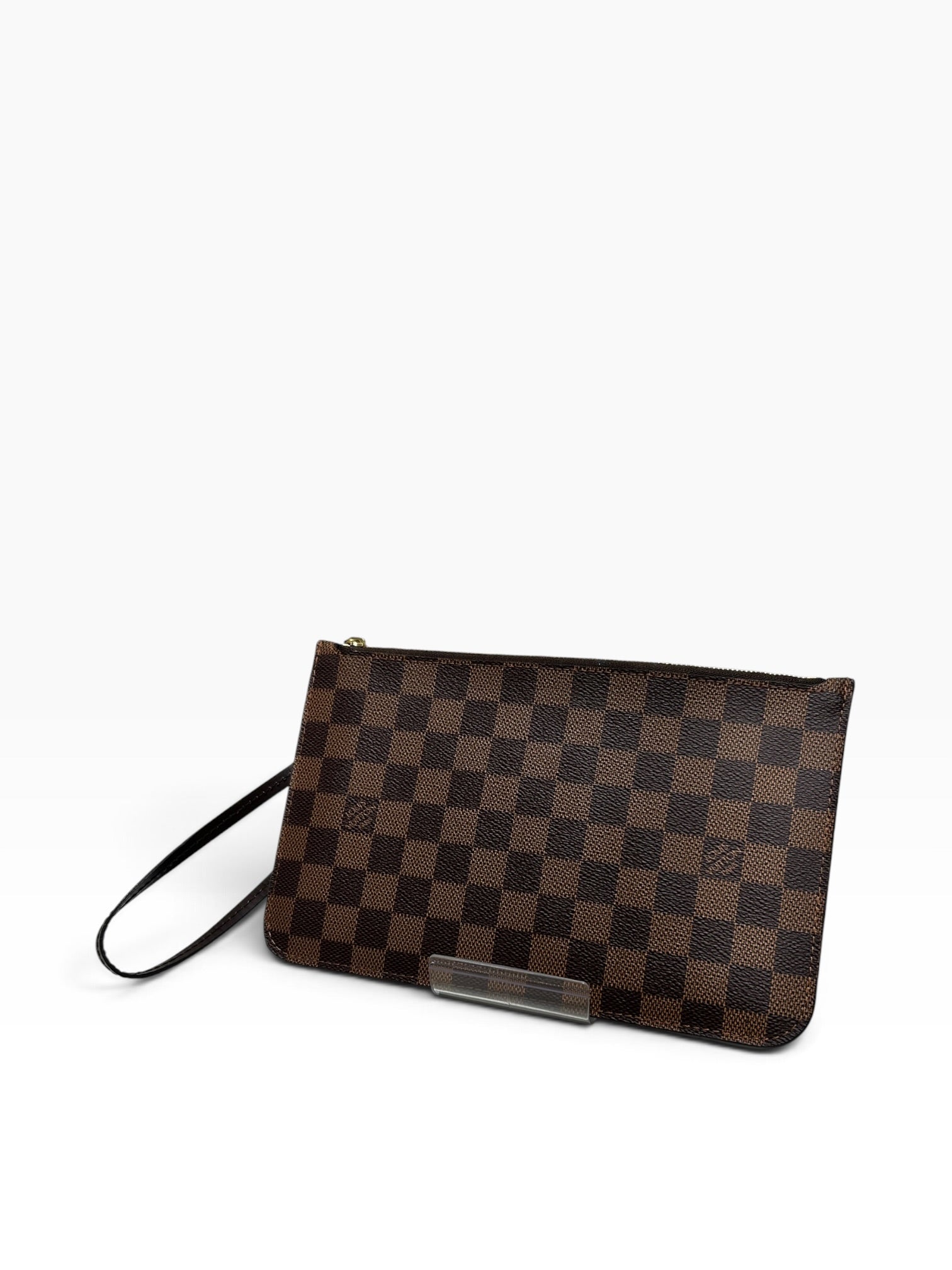 LOUIS VUITTON/Clutch Bag/All Over Print/Leather/BRW/DAMIER PRINT CLUTCH view 1