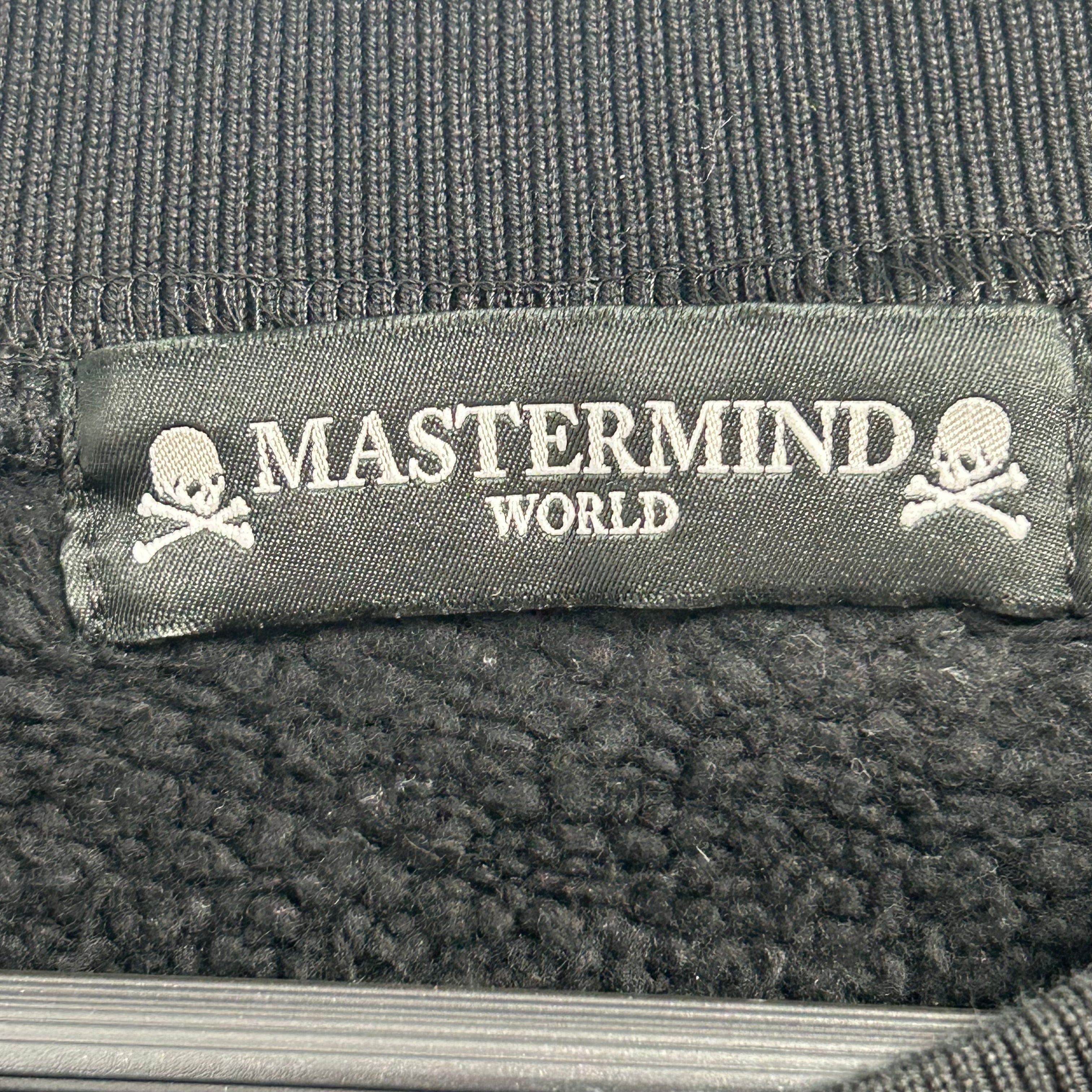mastermind JAPAN/Sweatshirt/L/Cotton/BLK/ZIPPERS ON SLEEVES view 3