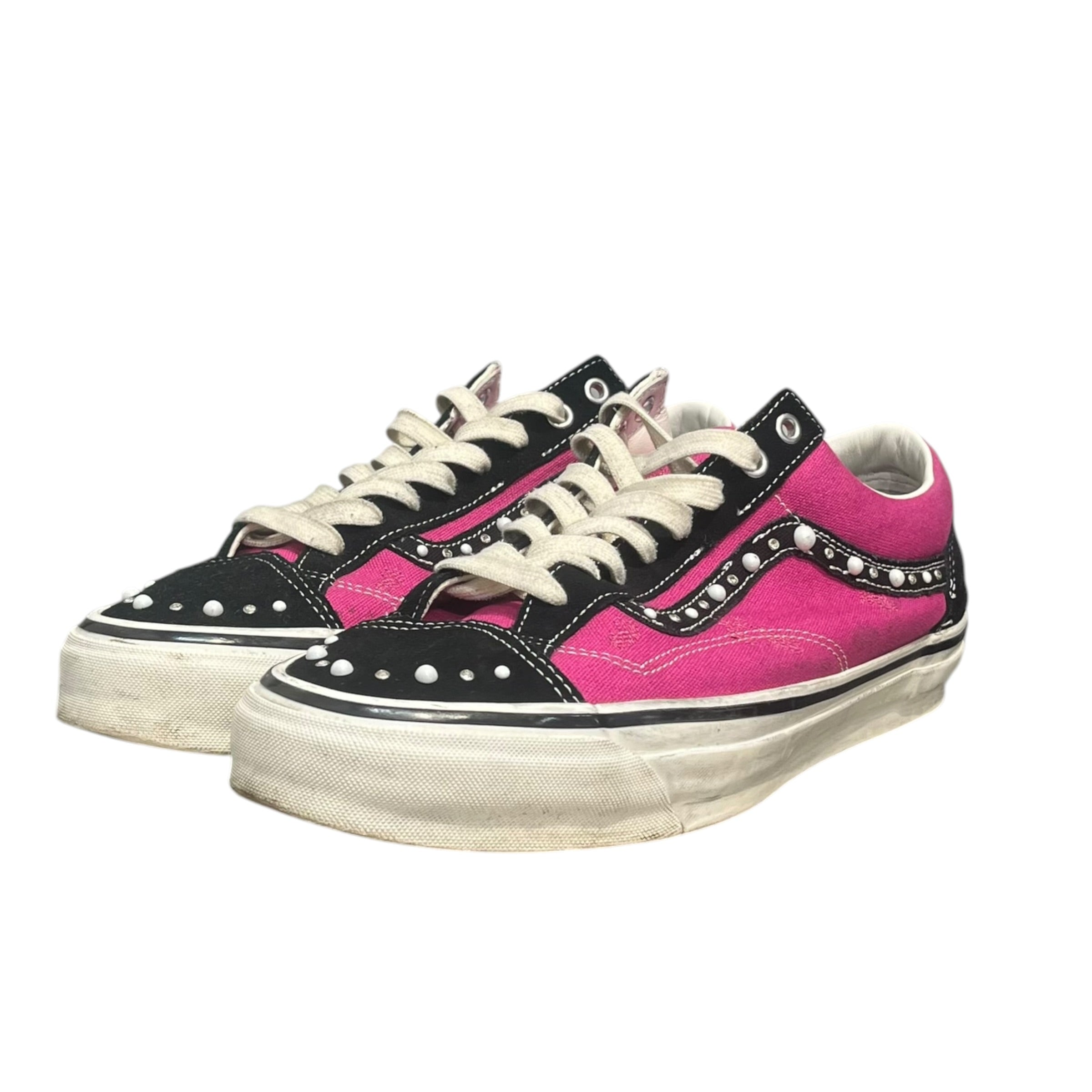 VANS/Low-Sneakers/US 13/Cotton/PNK/PEARLIZED CLASSIC VANS view 4