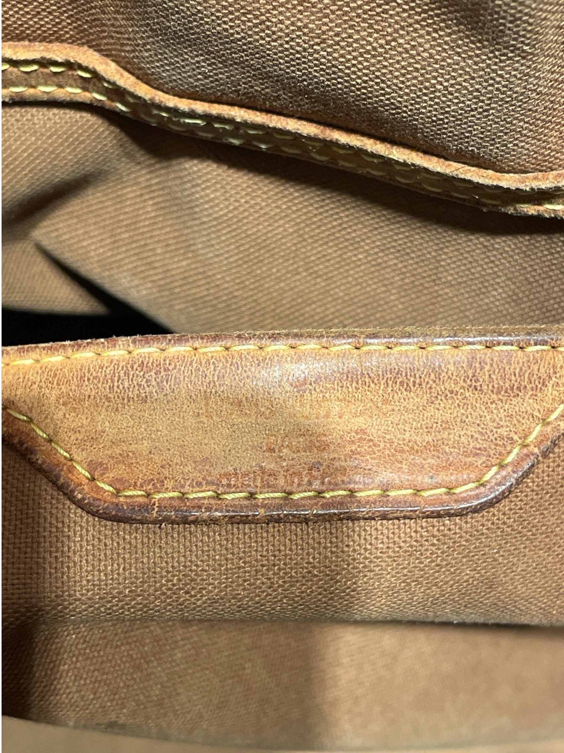 LOUIS VUITTON/Bag/Monogram/Leather/BRW/PALERMO GM view 4