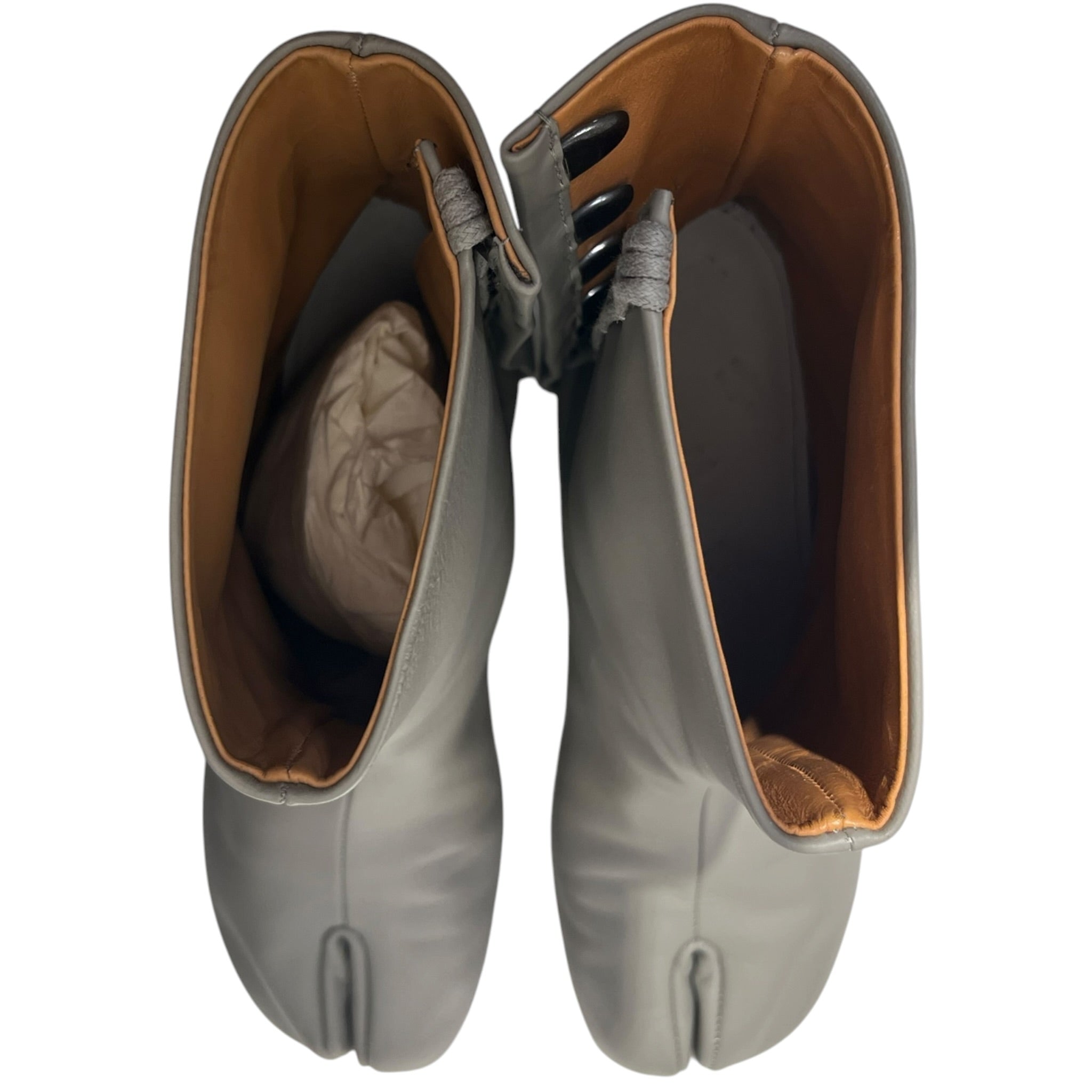 Martin Margiela/Heels/US 8/Leather/GRY/SSENSE EX. view 3