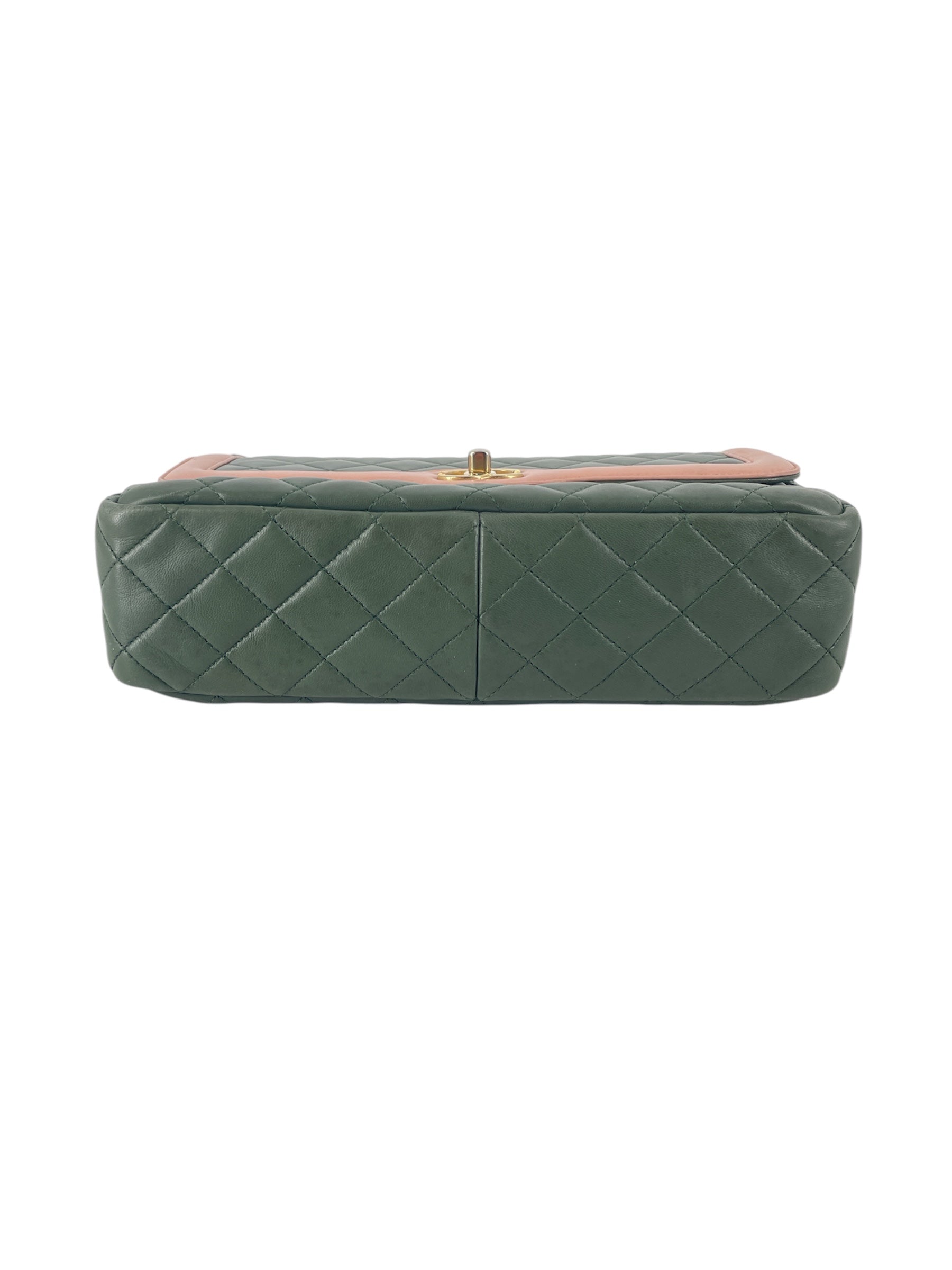 CHANEL/Cross Body Bag/Leather/GRN/23509076 view 4