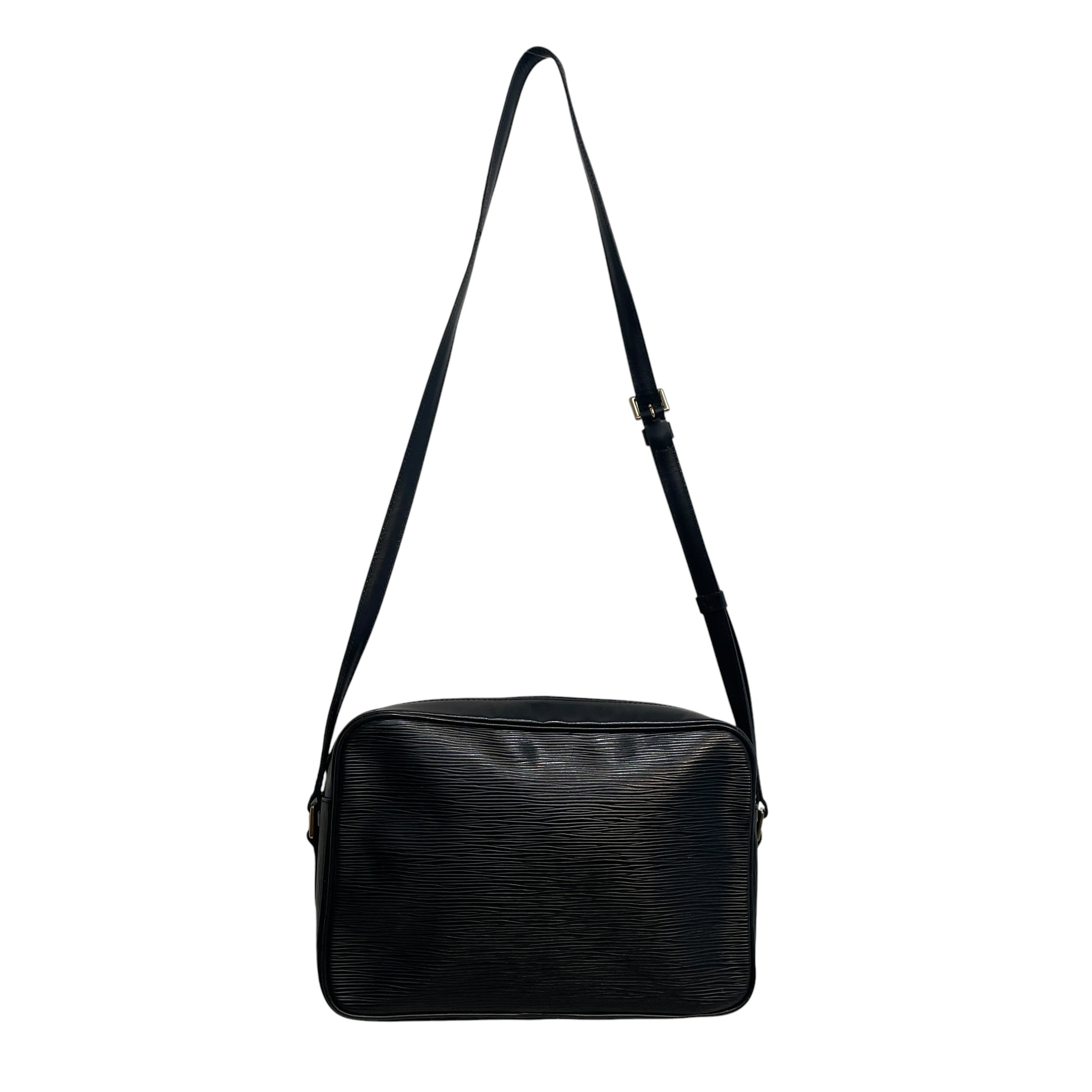 LOUIS VUITTON/Cross Body Bag/Leather/BLK/Trocadero 24 Cross body Bag view 2