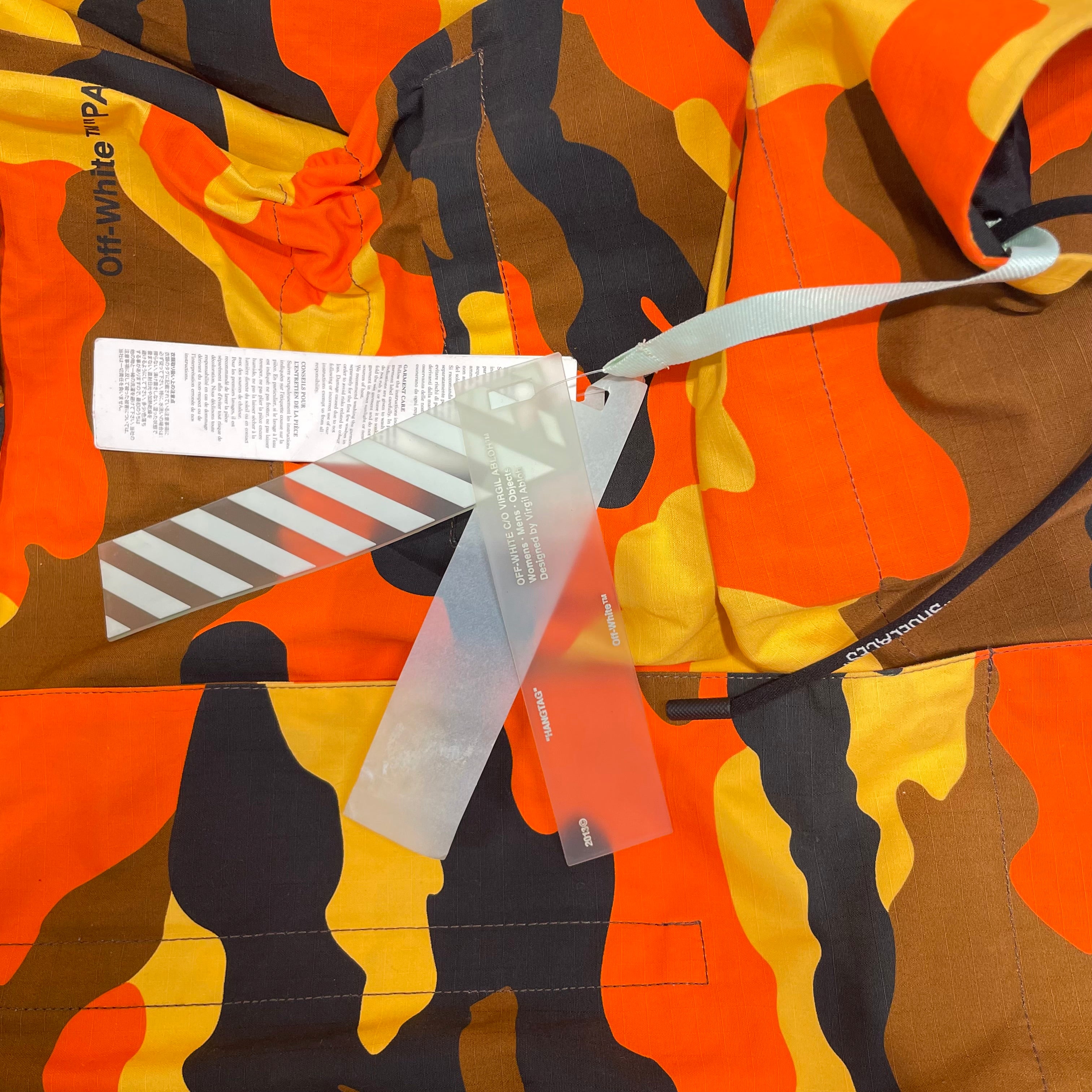 OFF-WHITE/Jacket/Cotton/MLT/OFF WHITE CAMO view 5