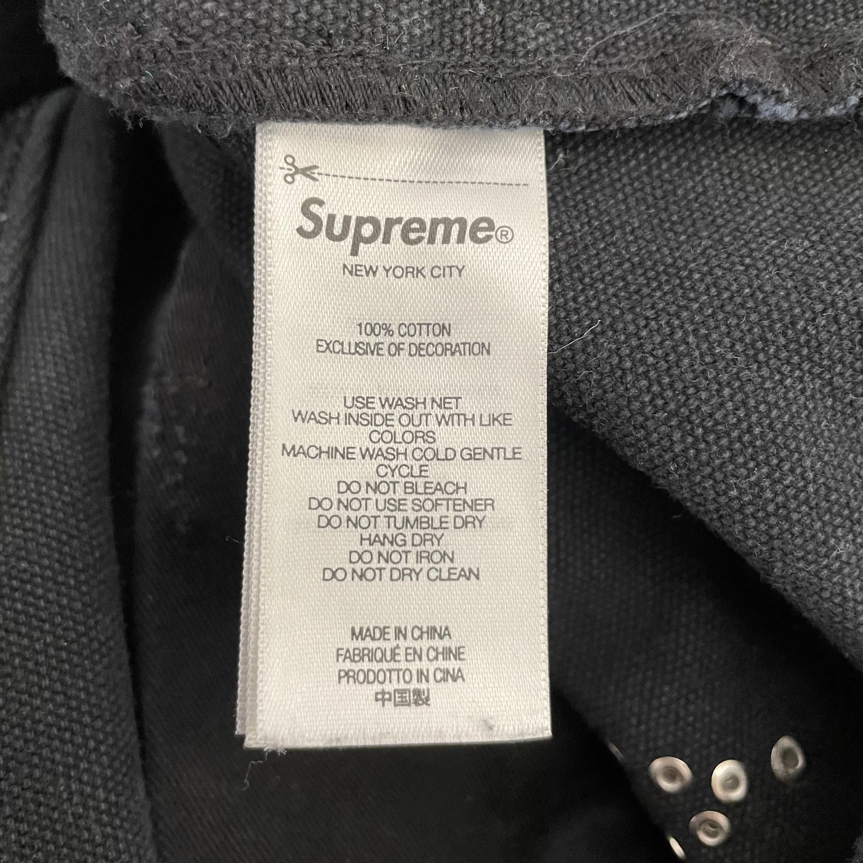 Supreme/Straight Pants/30/Denim/BLK/RHINESTONE view 7