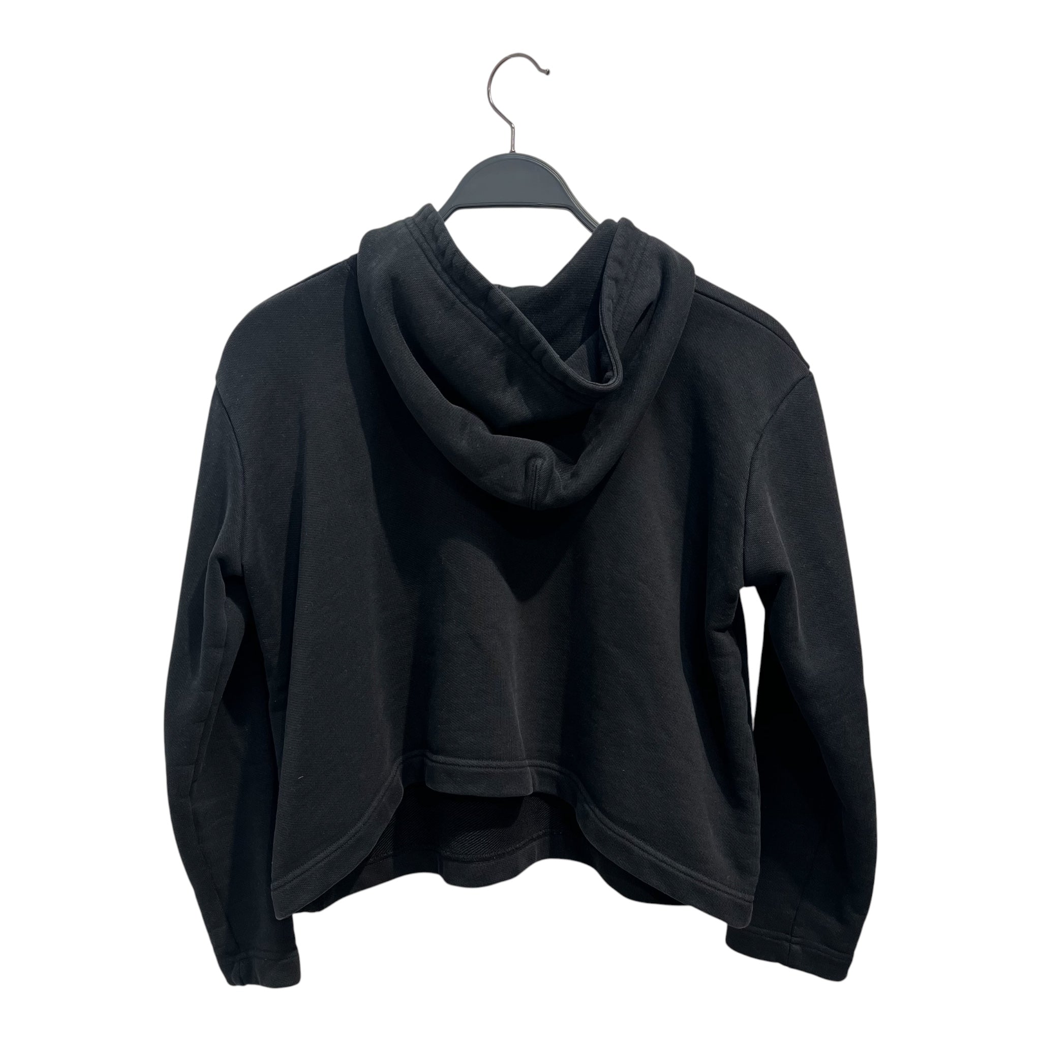 BALENCIAGA/Hoodie/M/Cotton/BLK/CROPPED NO STRINGS NO ID view 3